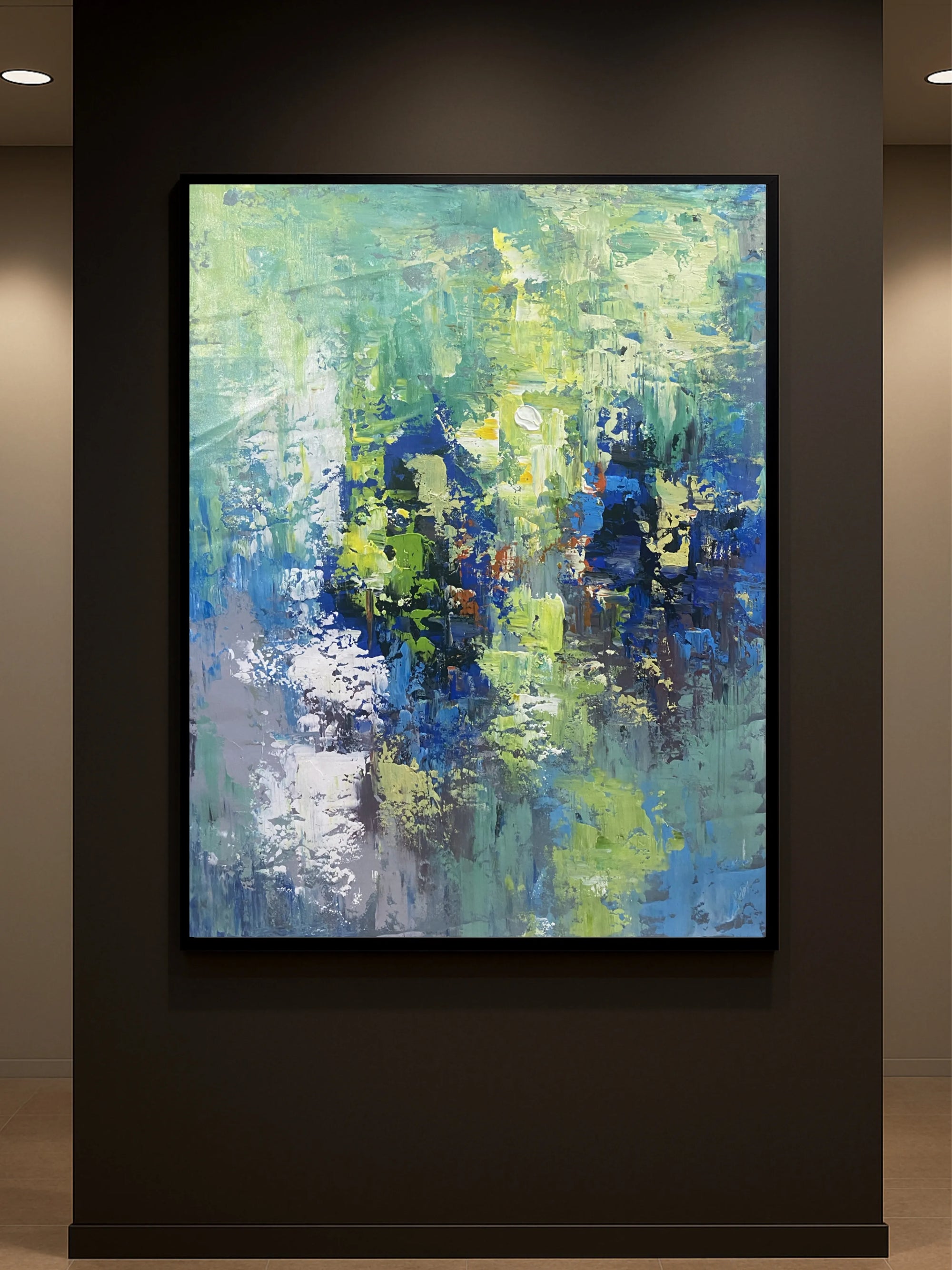 Abstract Colorful 3d Texture Wall Art