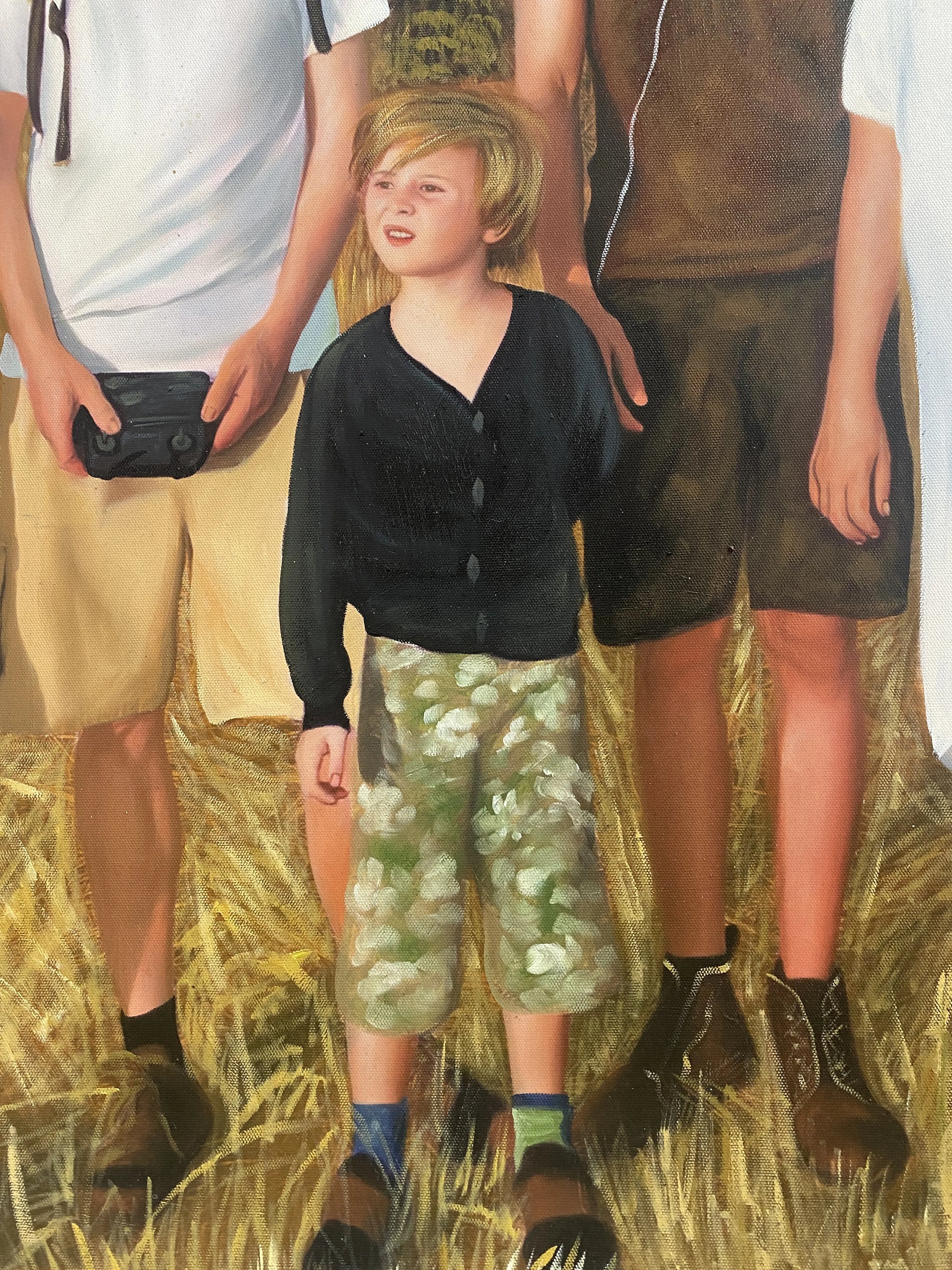 Custom Family Portrait from Photo Acrylic