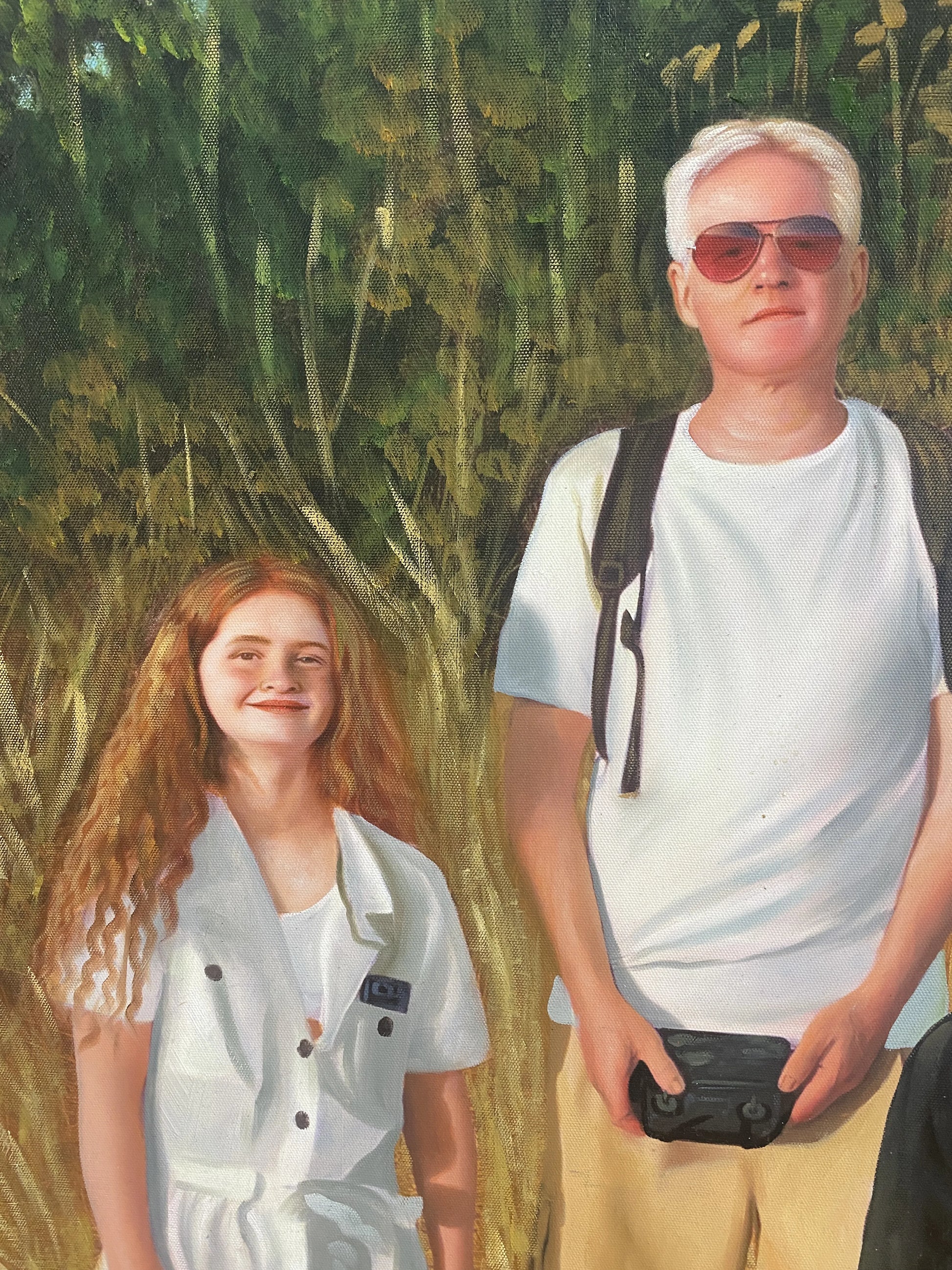 Custom Family Portrait from Photo Acrylic