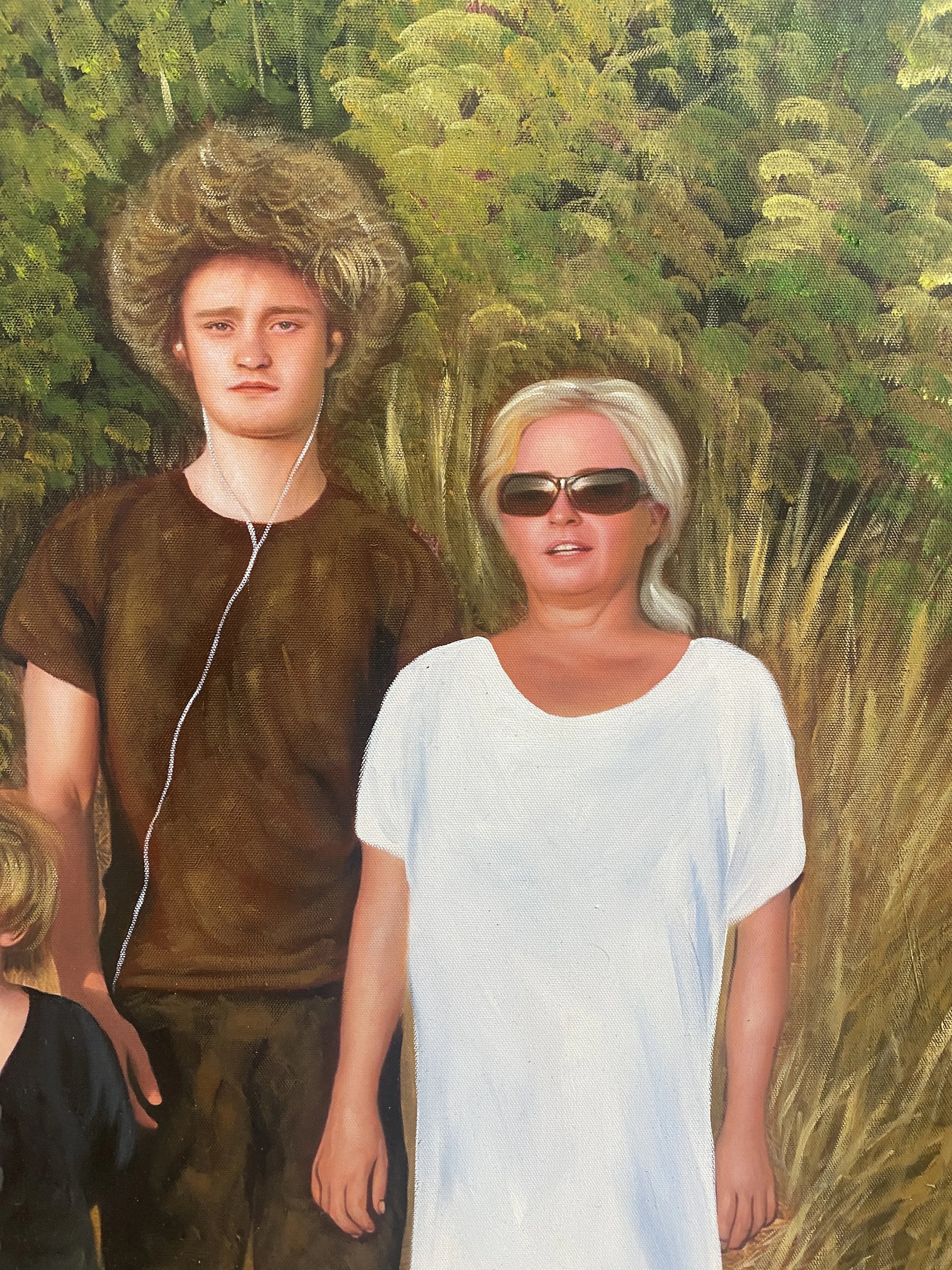 Custom Family Portrait from Photo Acrylic