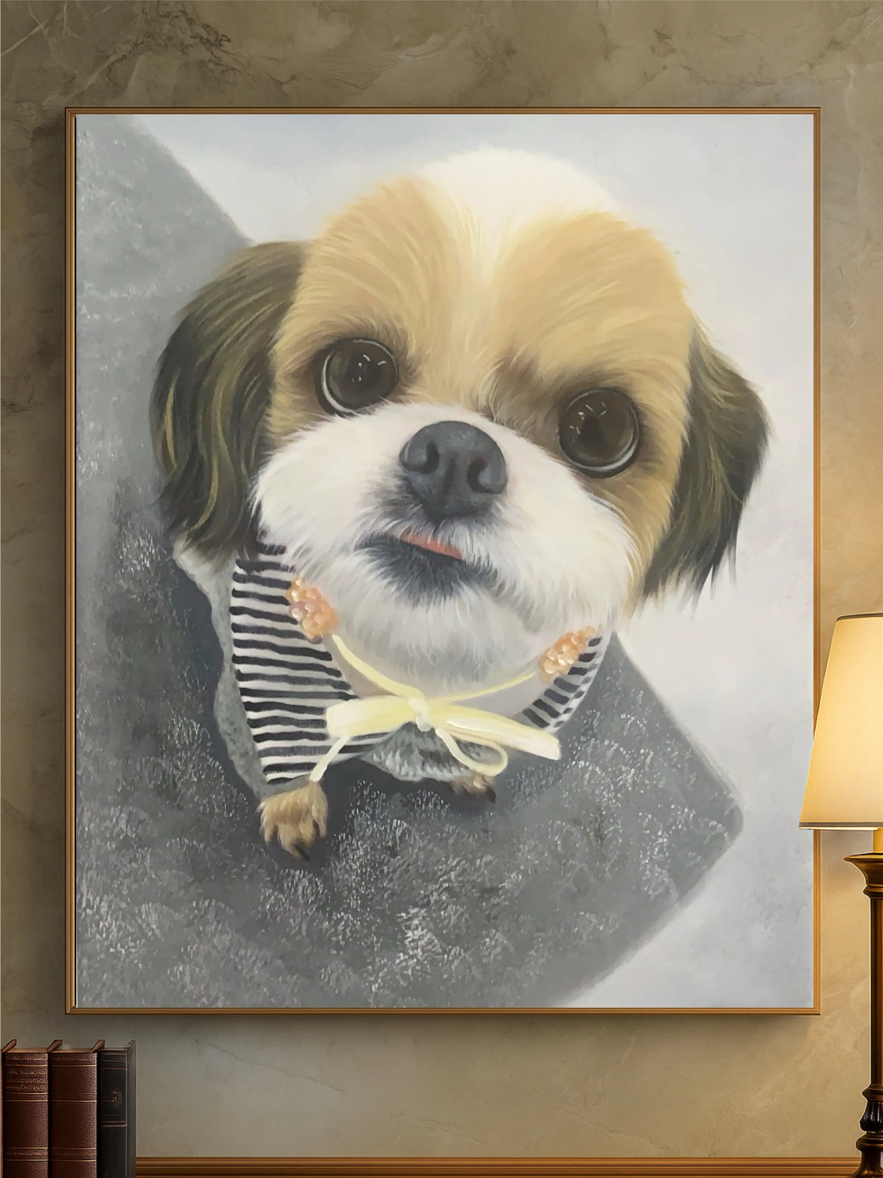 Custom Pet Portrait From Photo