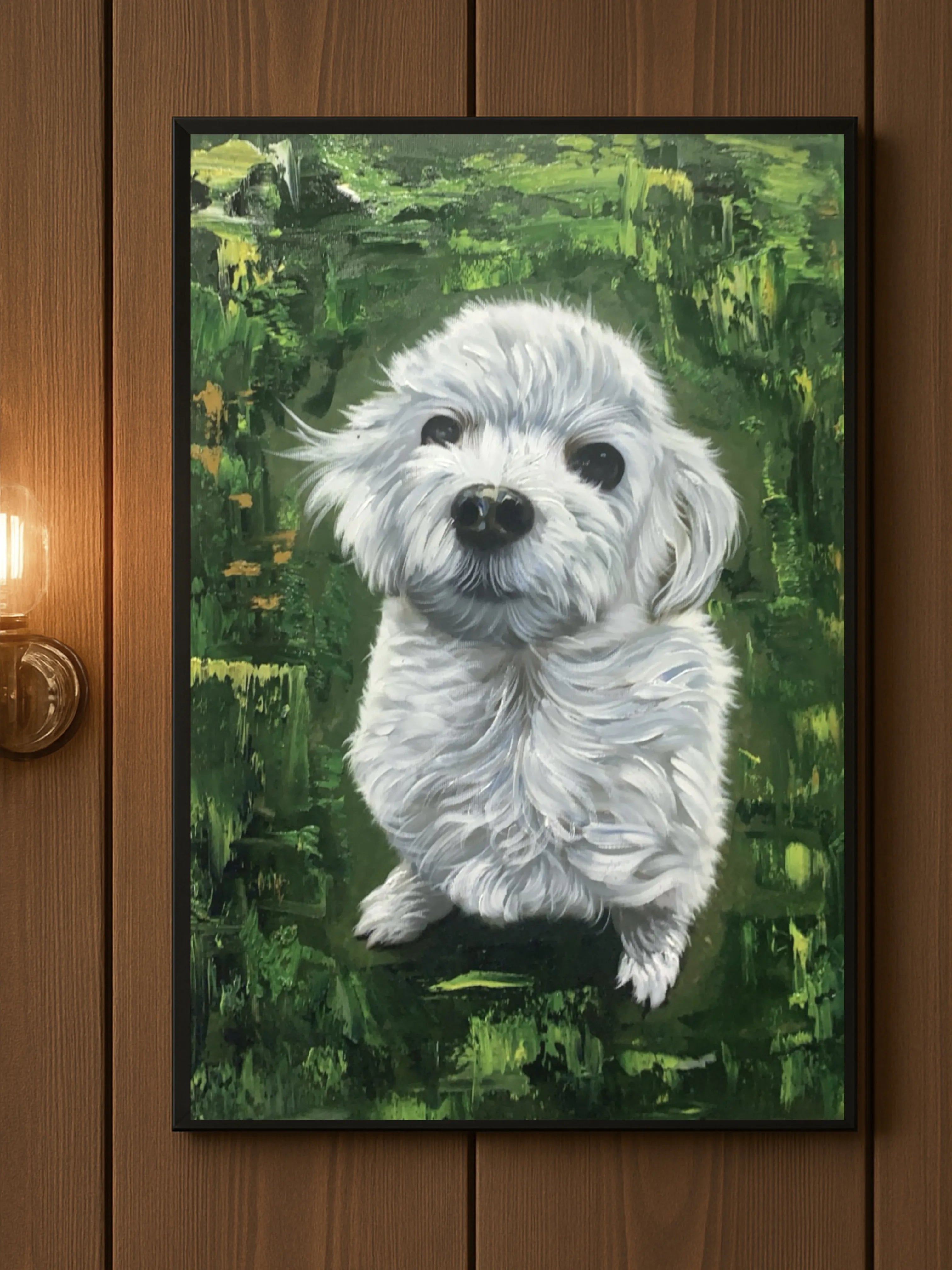 Custom Pet Portrait From Photo
