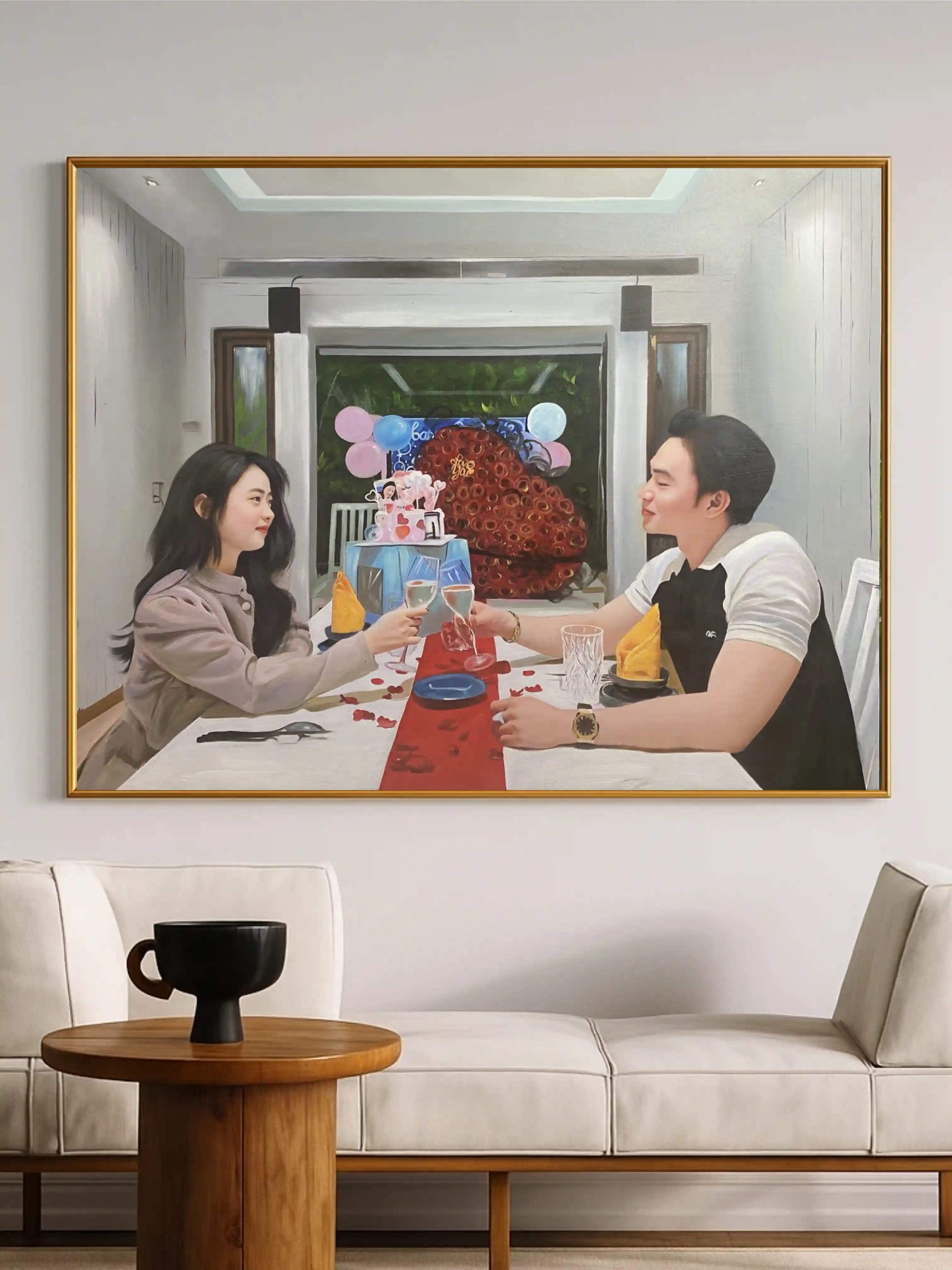 Couple Portrait from Photo