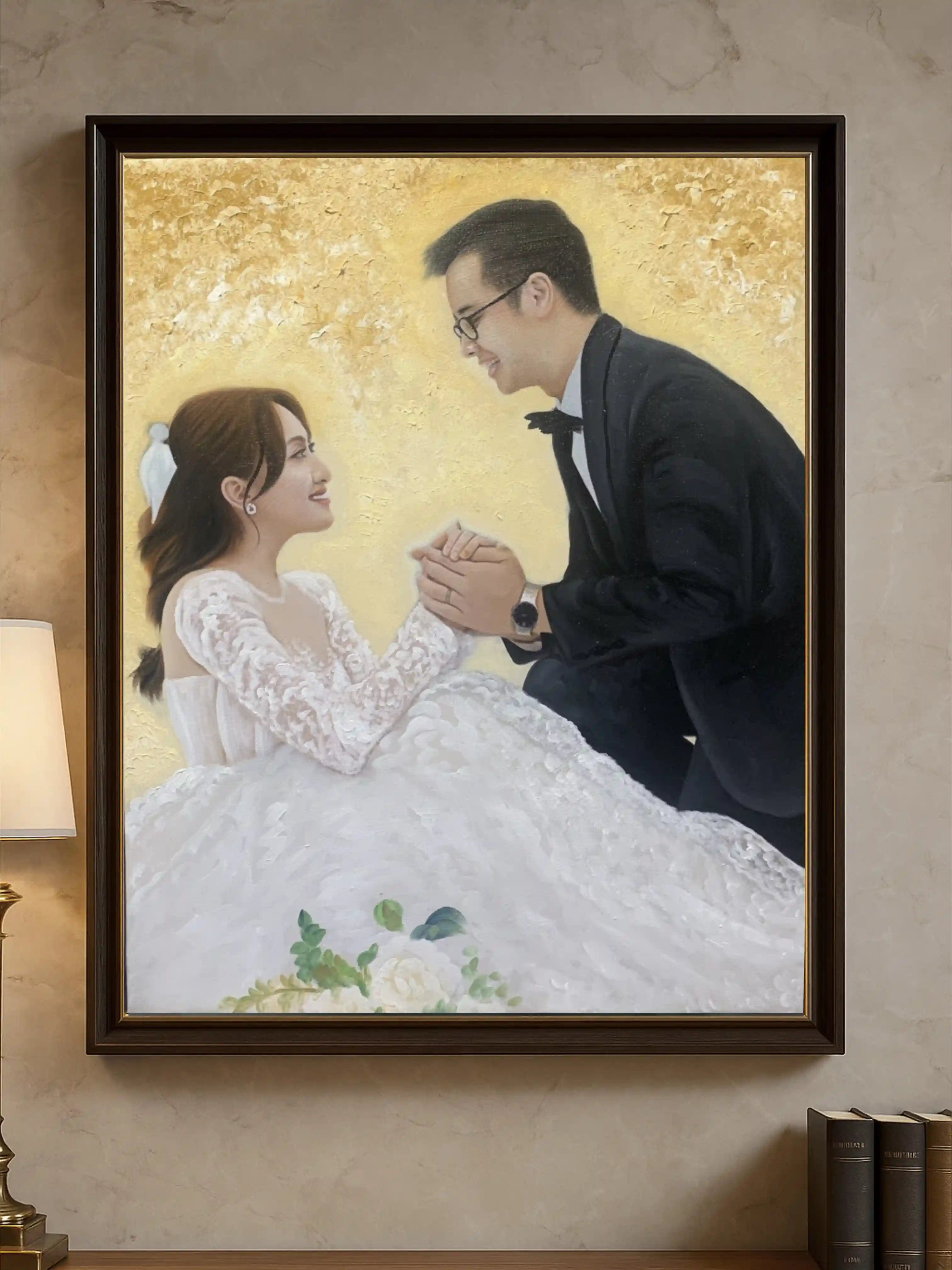 Wedding Portrait from Photo