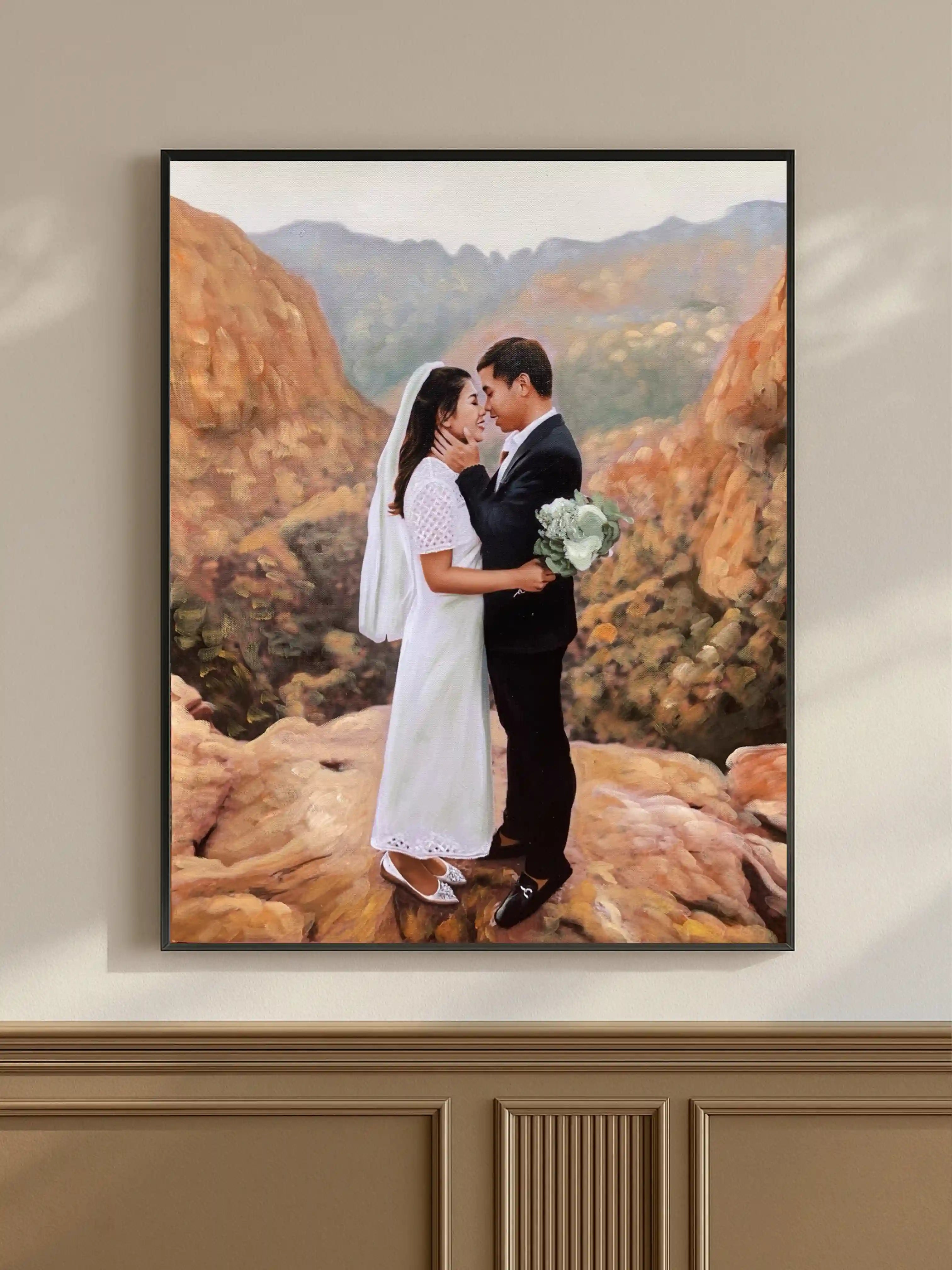 Wedding Portrait from Photo