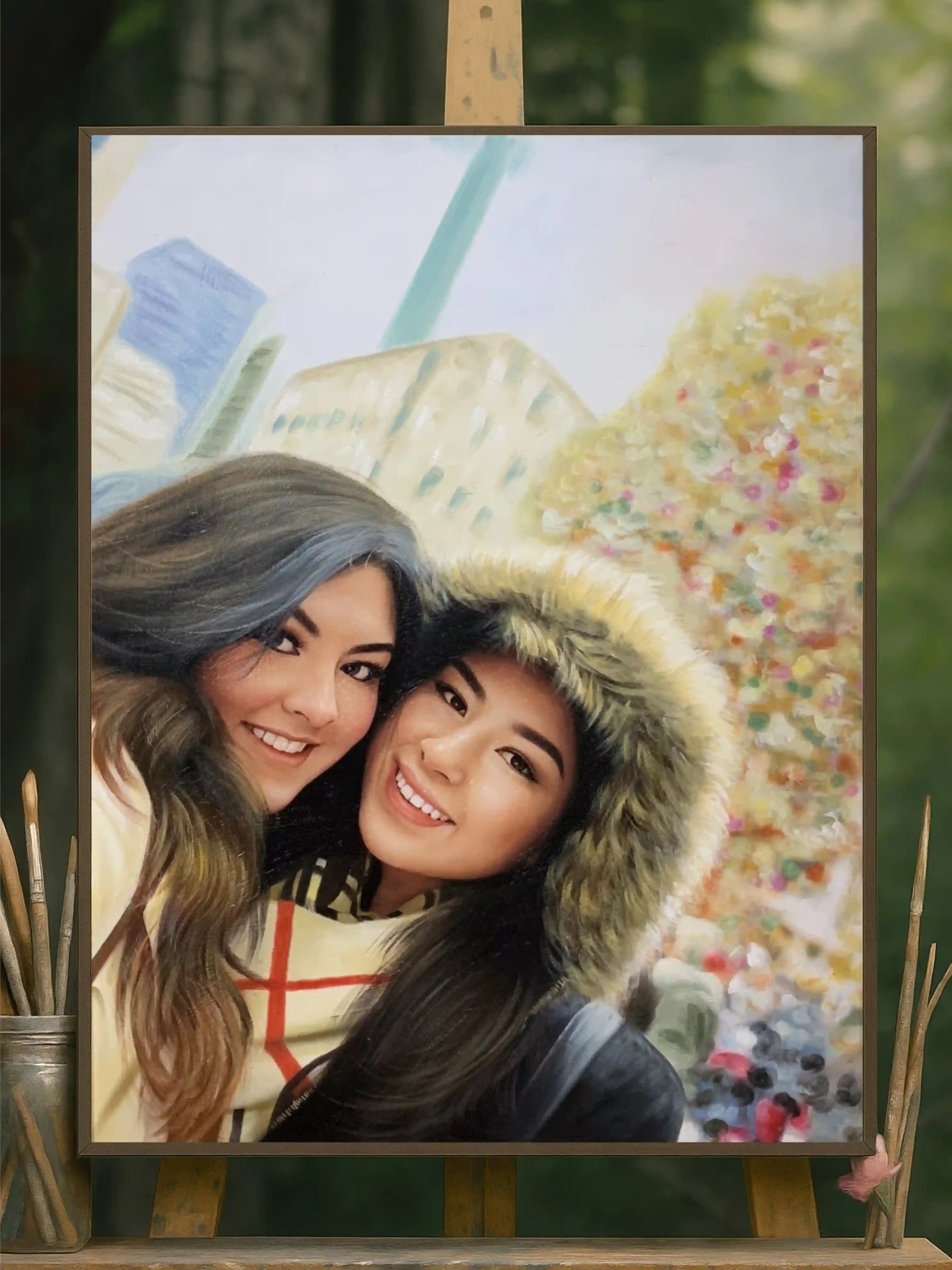 Couple Portrait from Photo