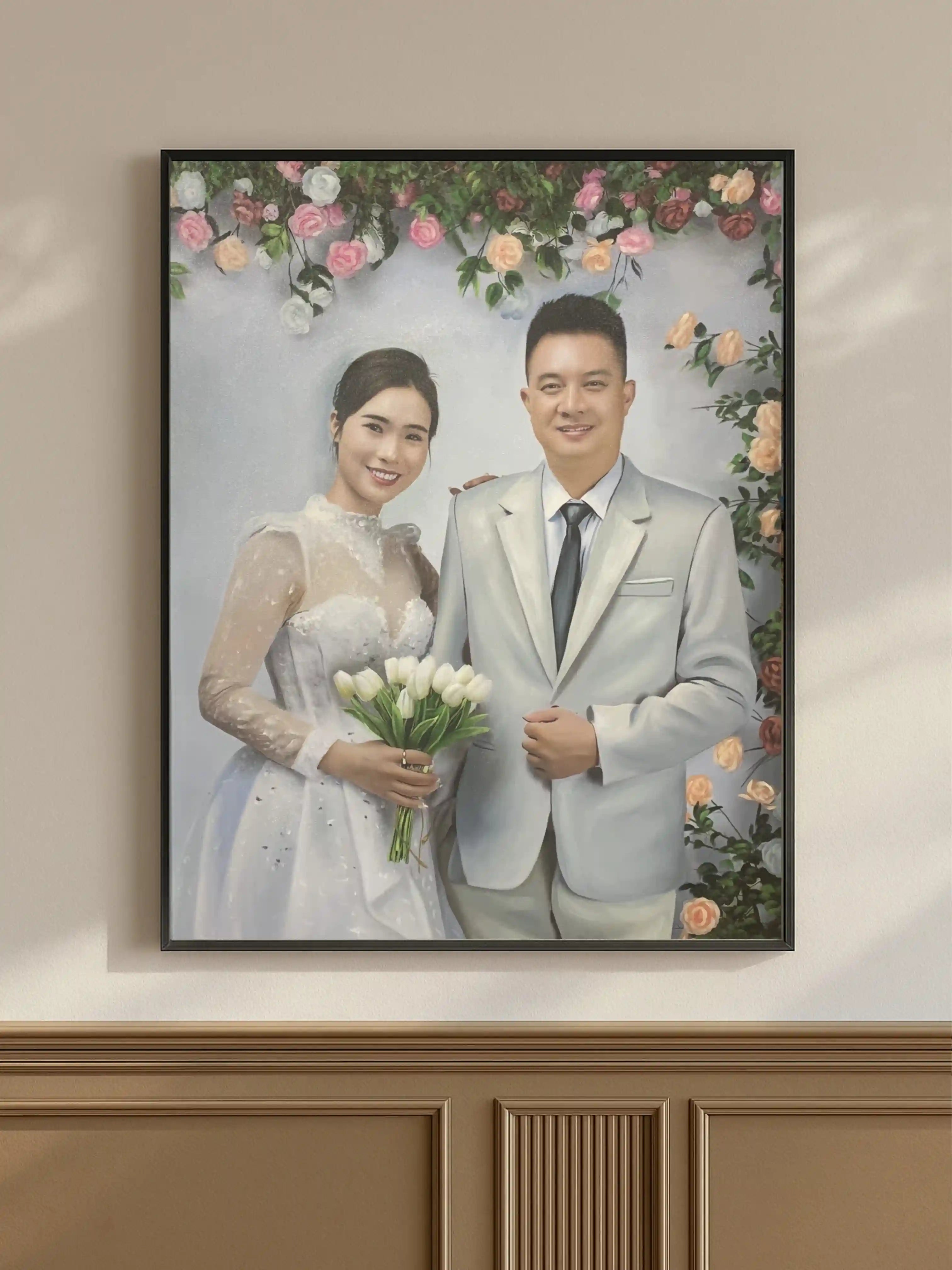 Wedding Portrait from Photo