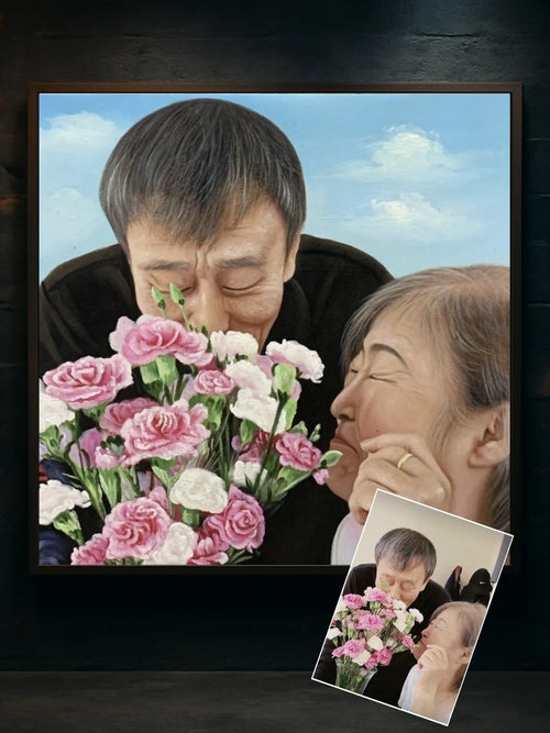 Anniversary Portrait from Photo