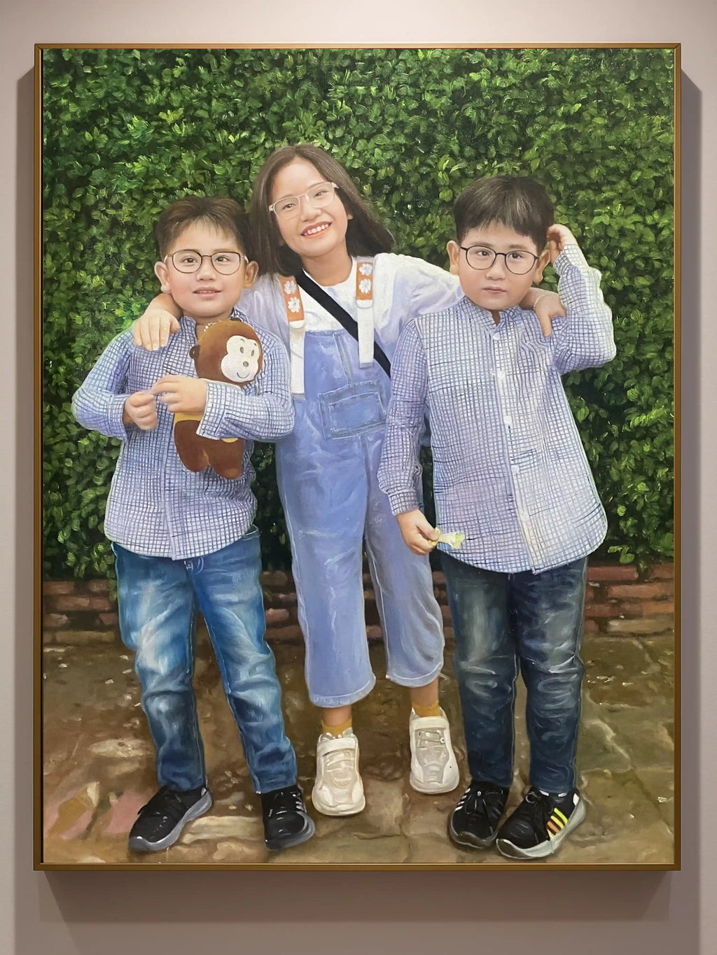 Family Portrait from Photo