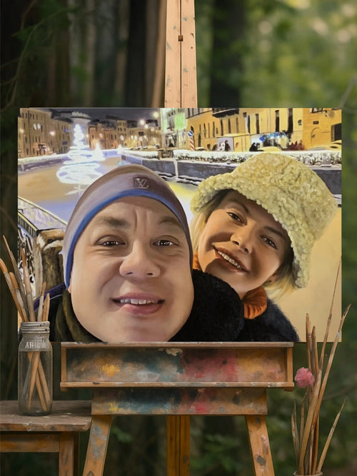 Anniversary Portrait from Photo