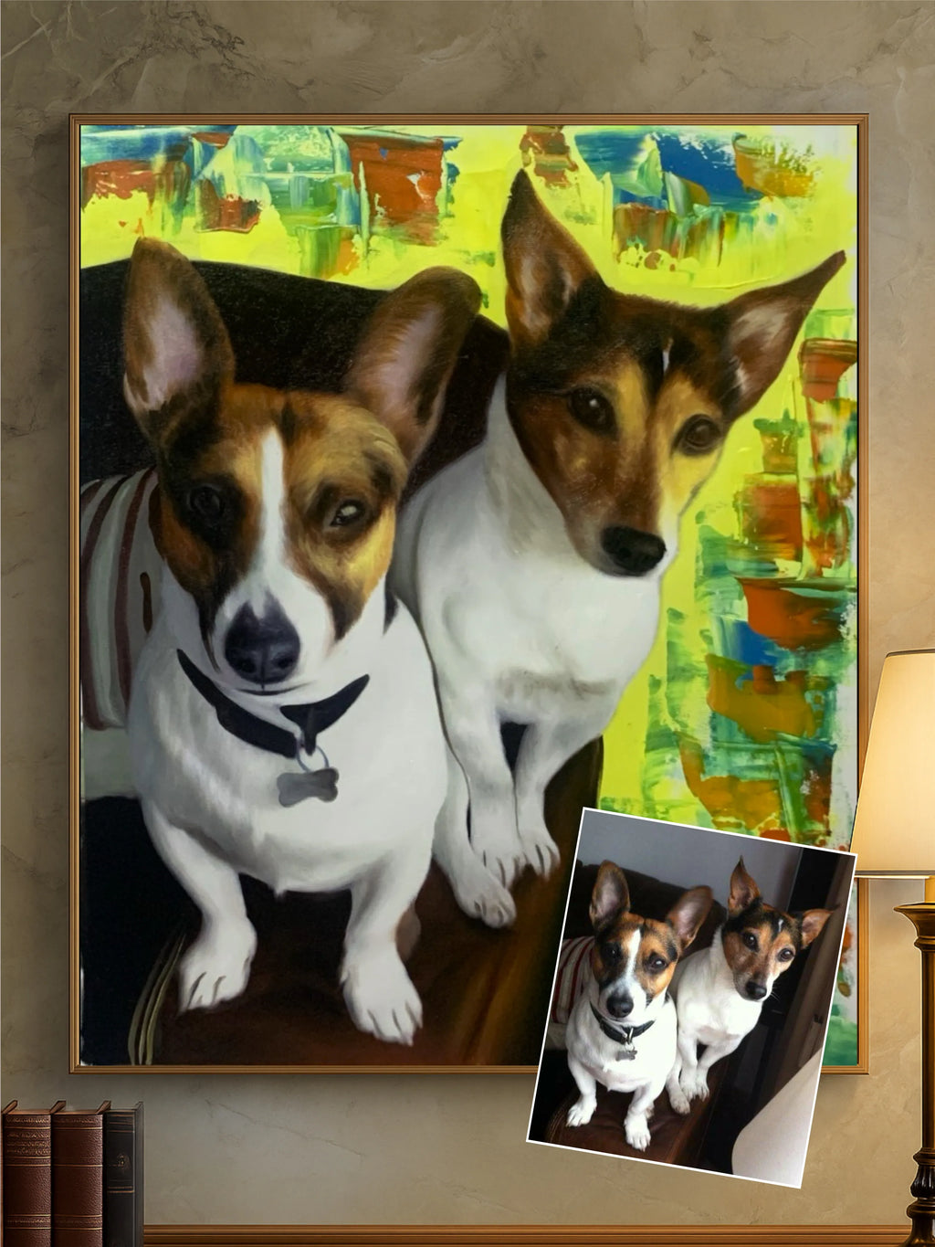 Custom Pet Portrait From Photo