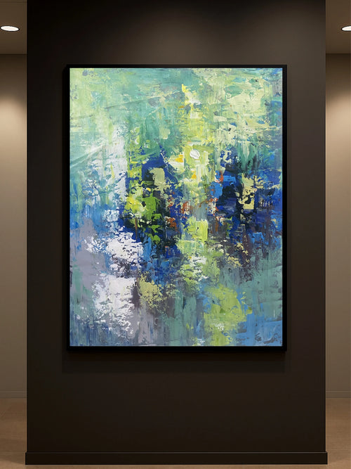 Abstract Colorful 3d Texture Wall Art
