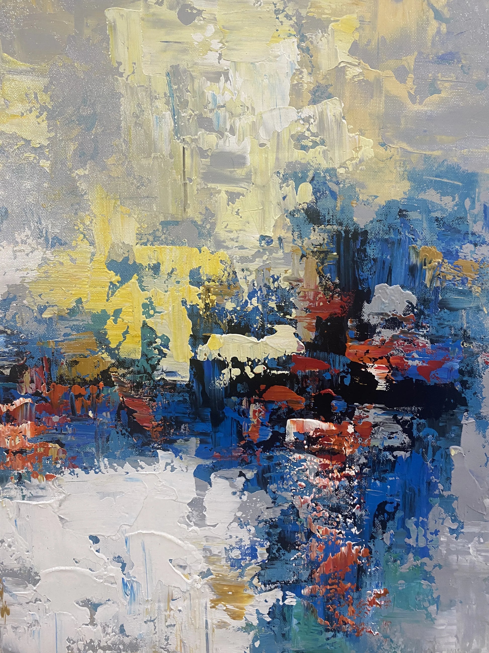Modern Abstract Oil Painting