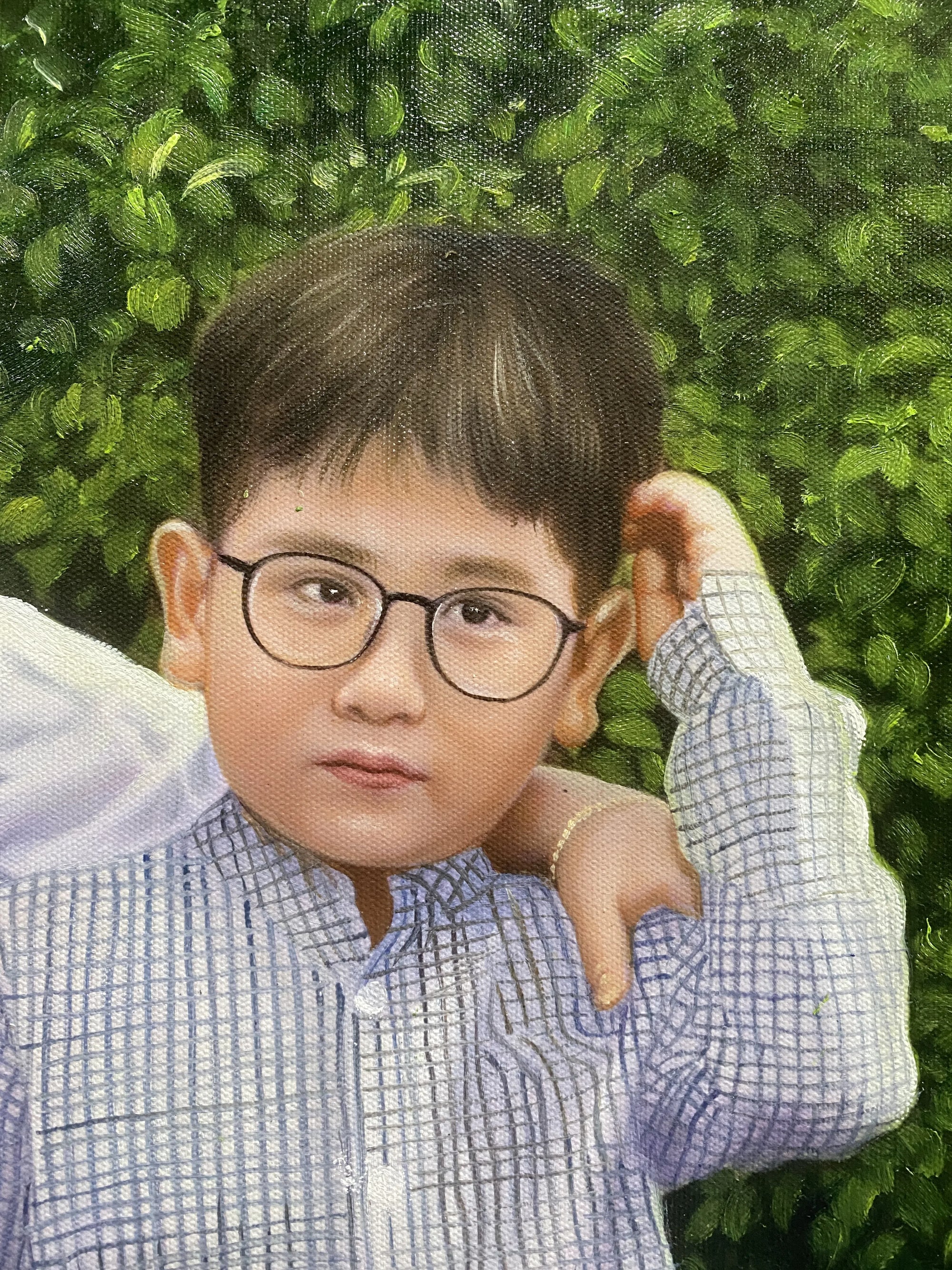 Custom Kid Portrait from Photo