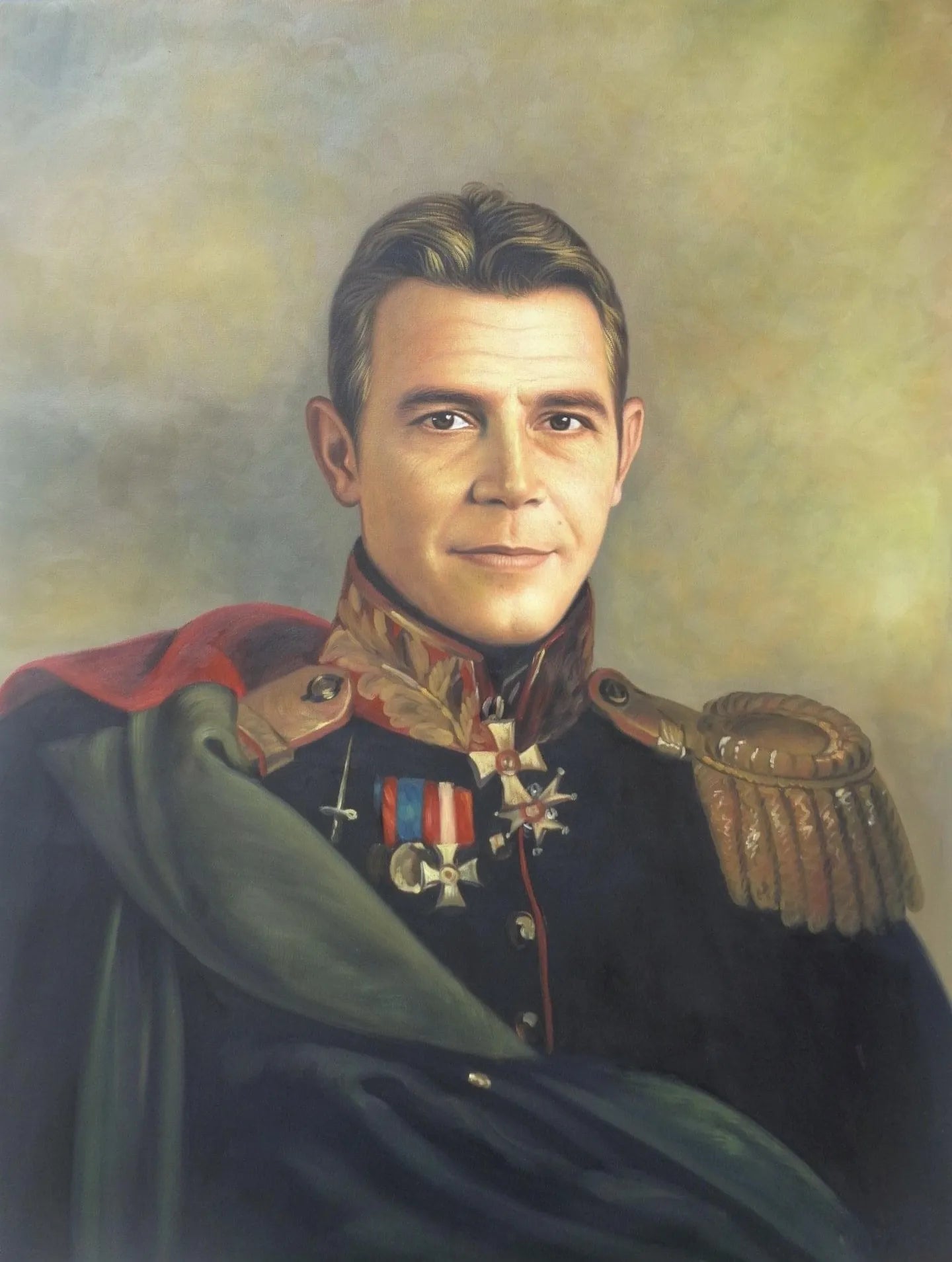 Custom Renaissance Portrait Oil Painting