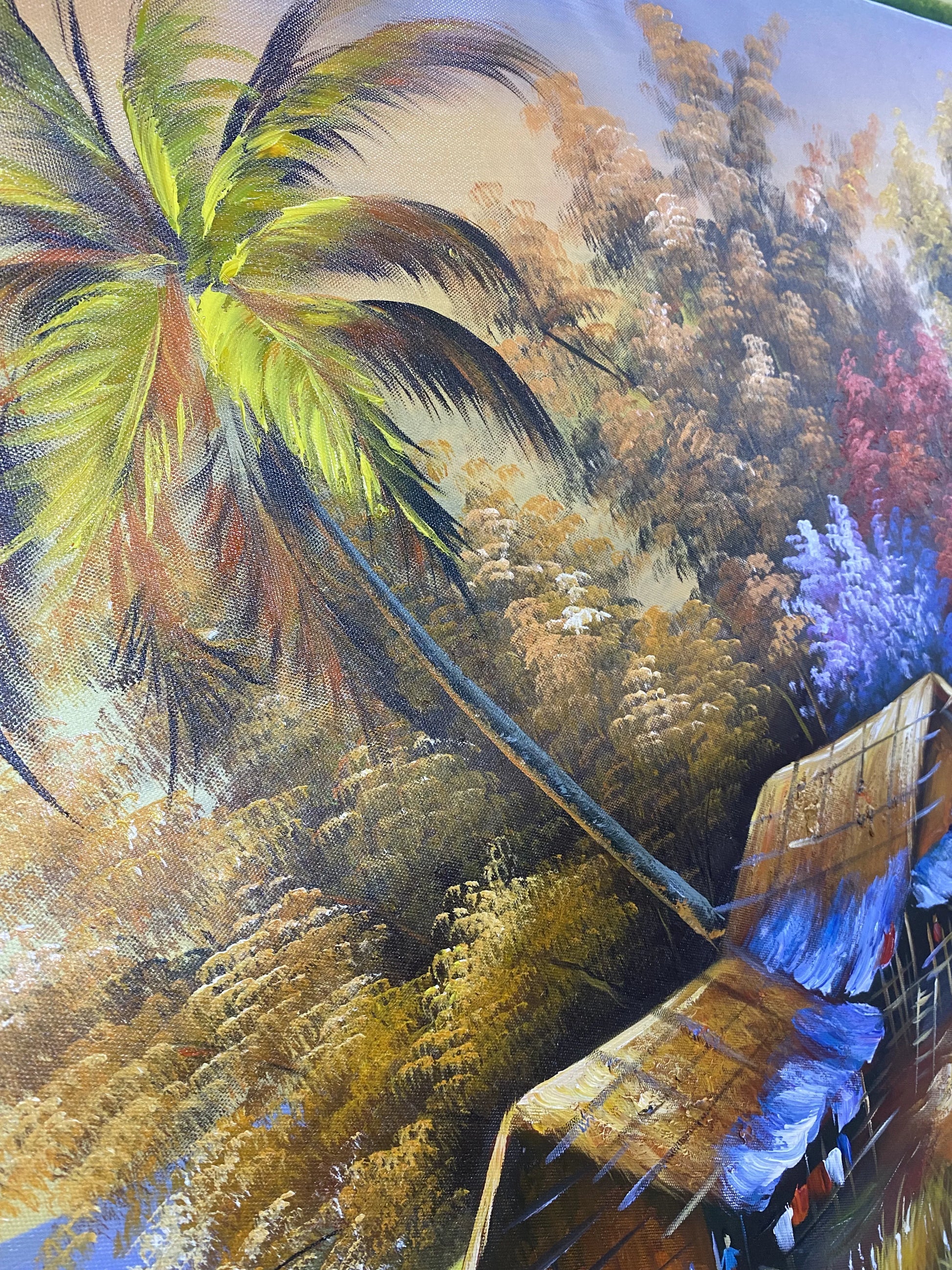 Vietnamese Village Living Room Wall Decor