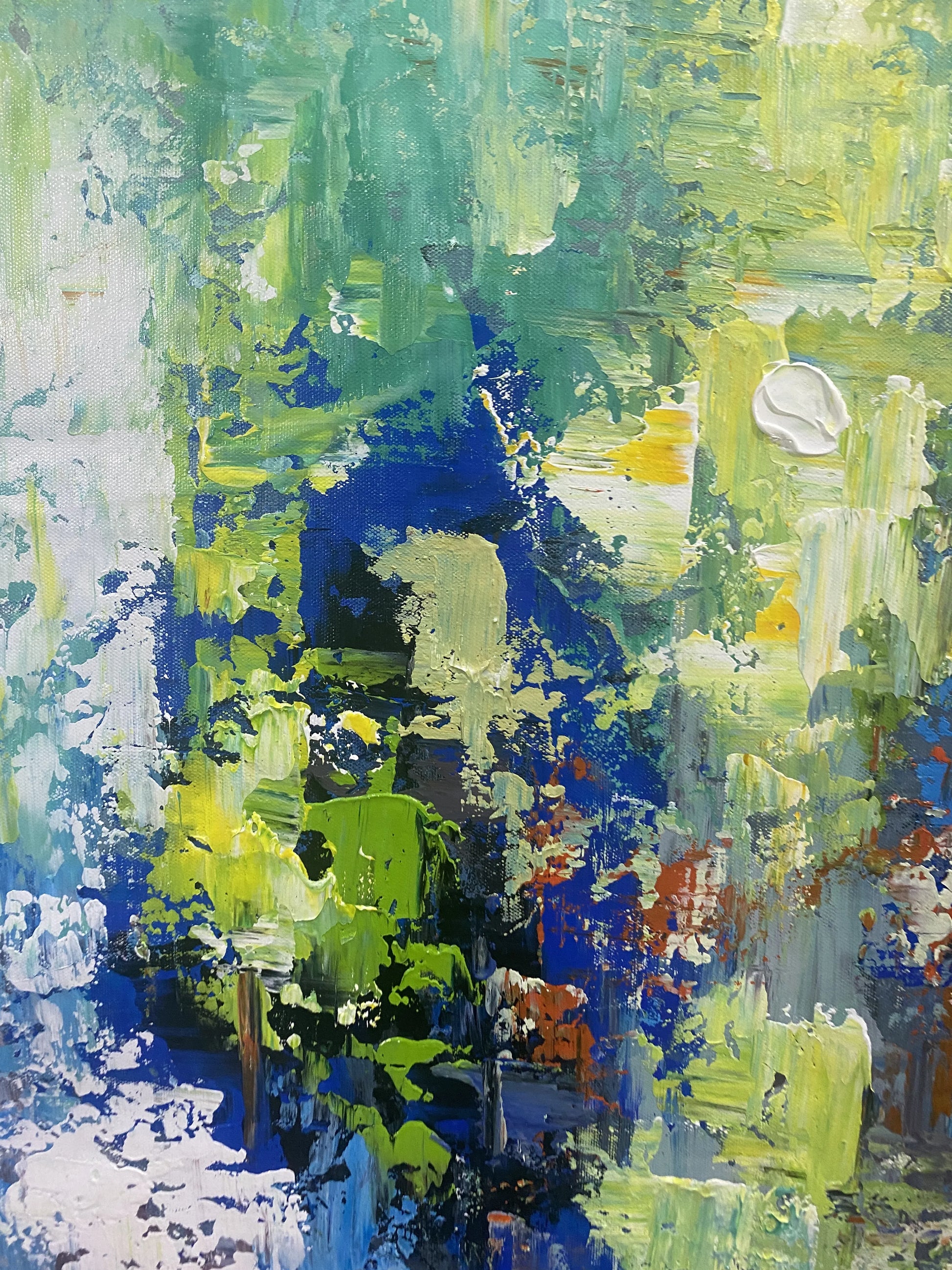 Abstract Colorful 3d Texture Wall Art
