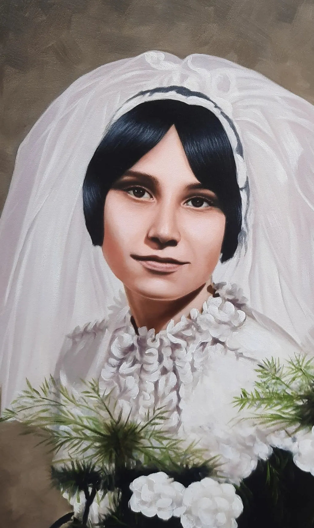 Wedding Oil Painting from Photo