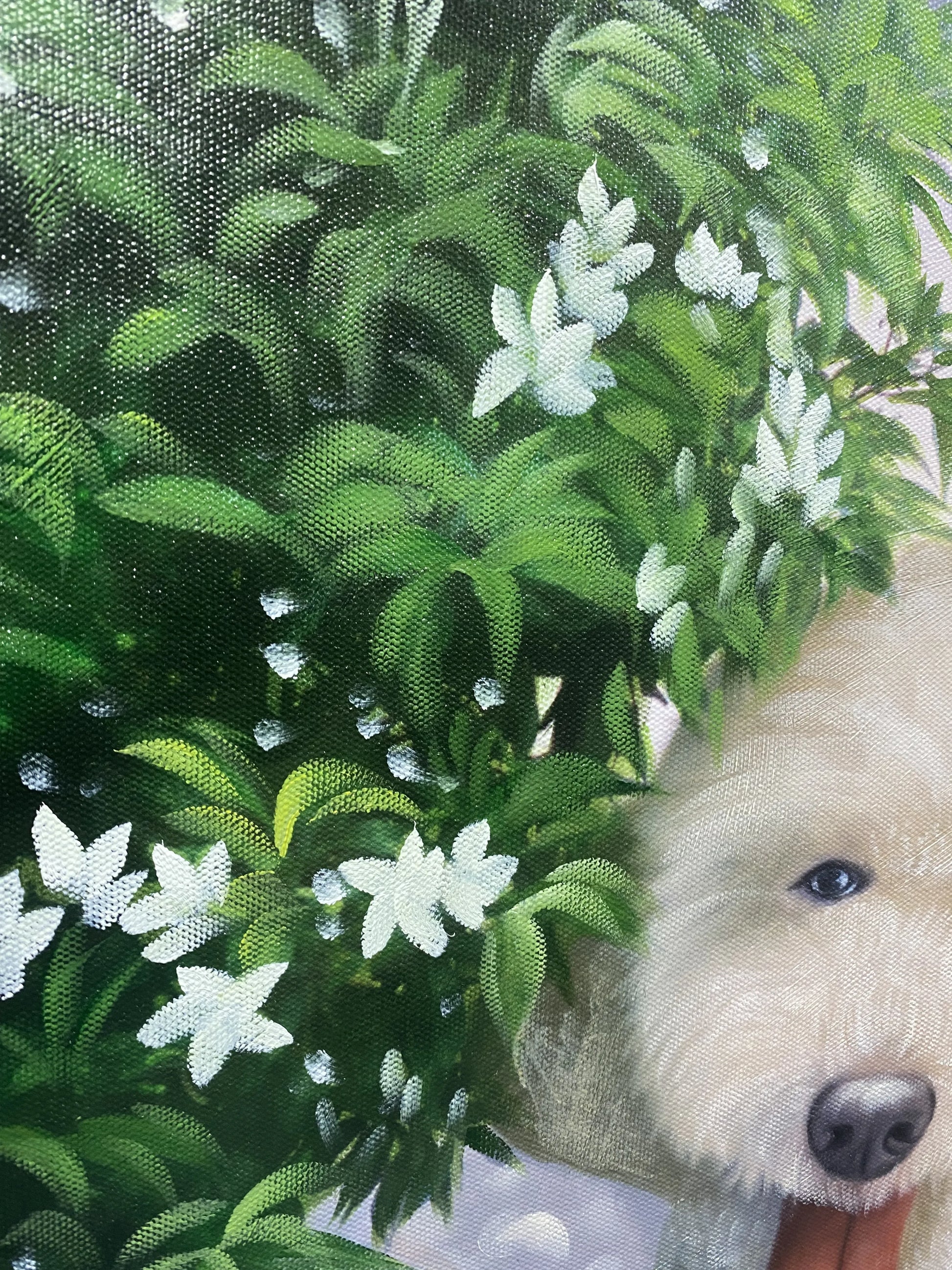 Pet Lost Gift Hand-painted Oil Painting