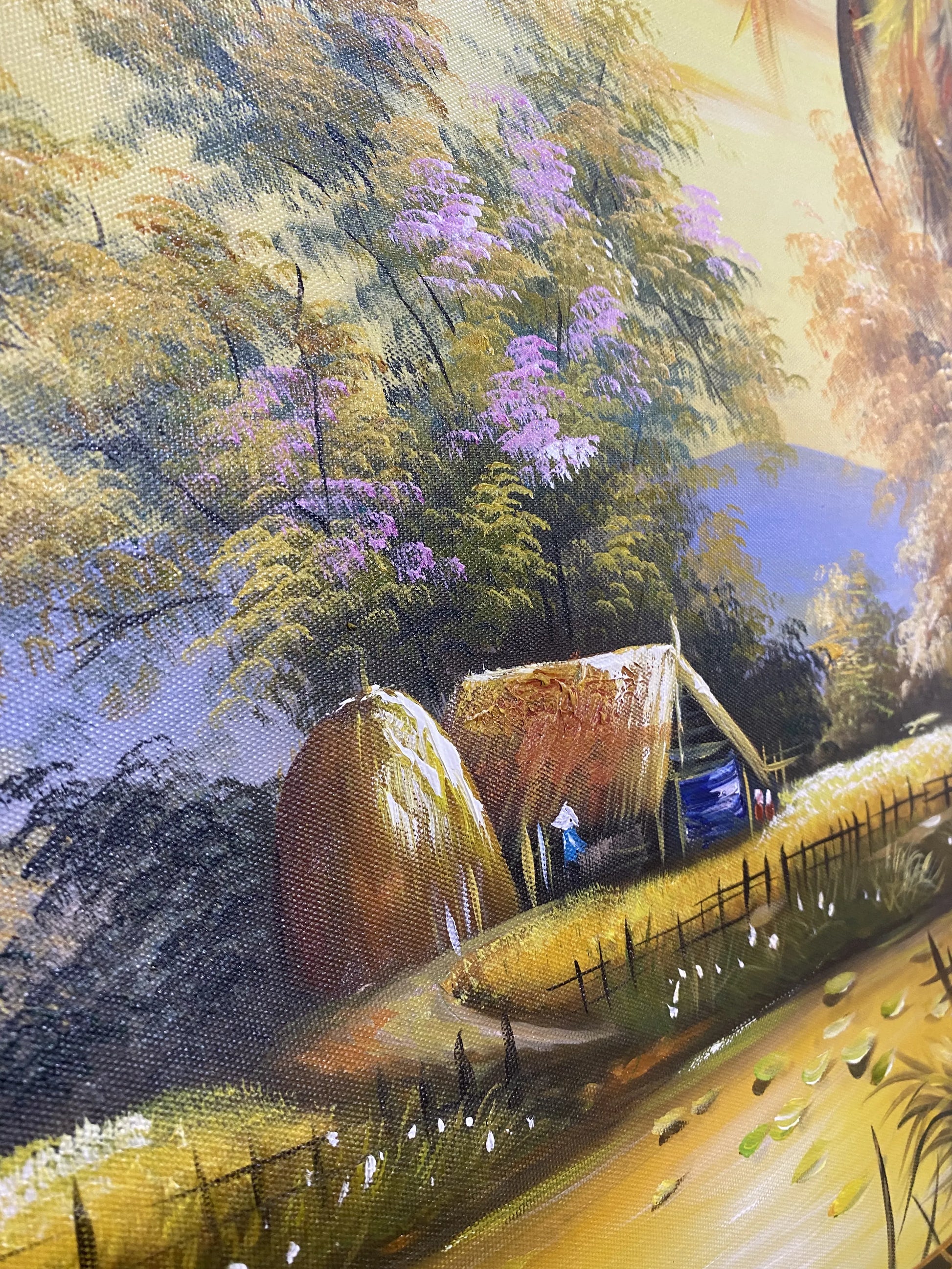 Vietnamese Village Living Room Wall Decor
