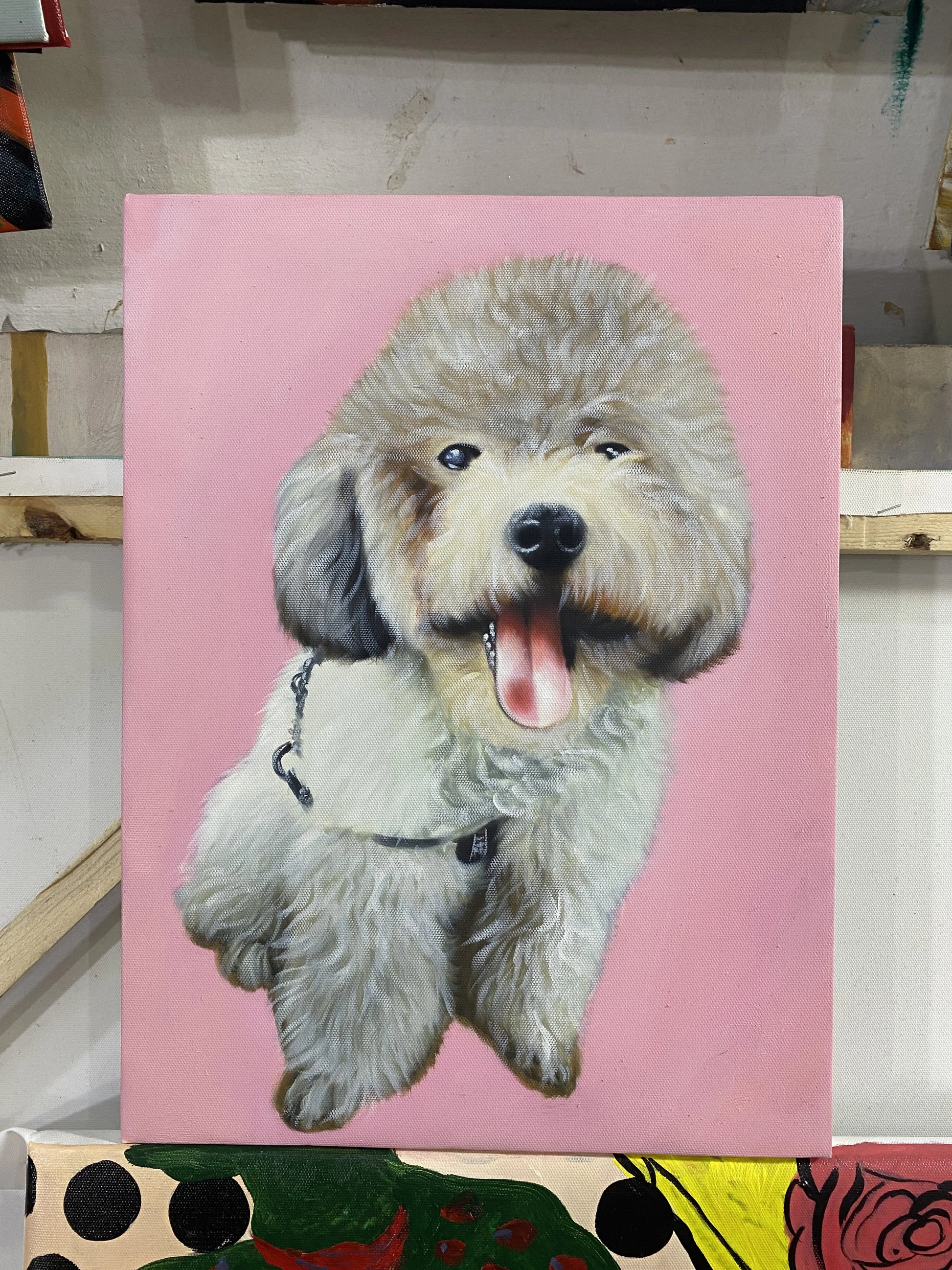 Custom Personalized Pet Portrait Painting