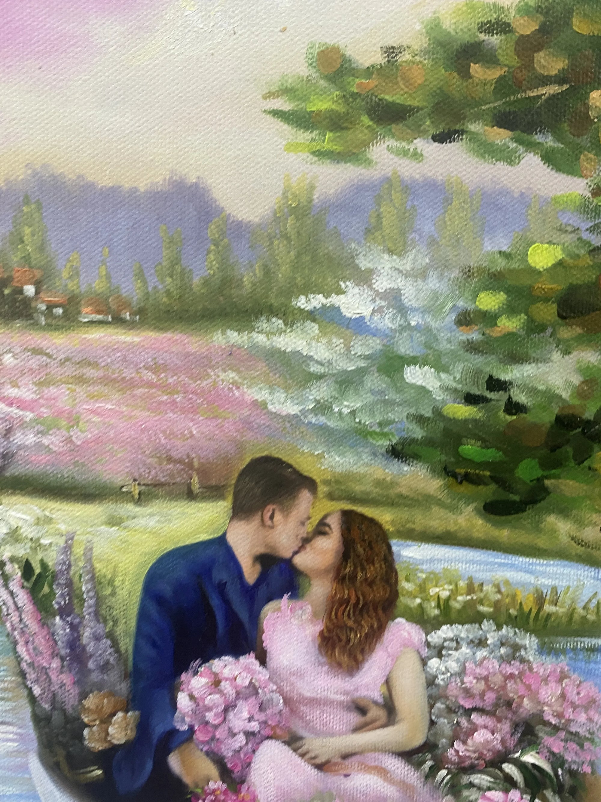 Custom Painting from Your Photo Collage