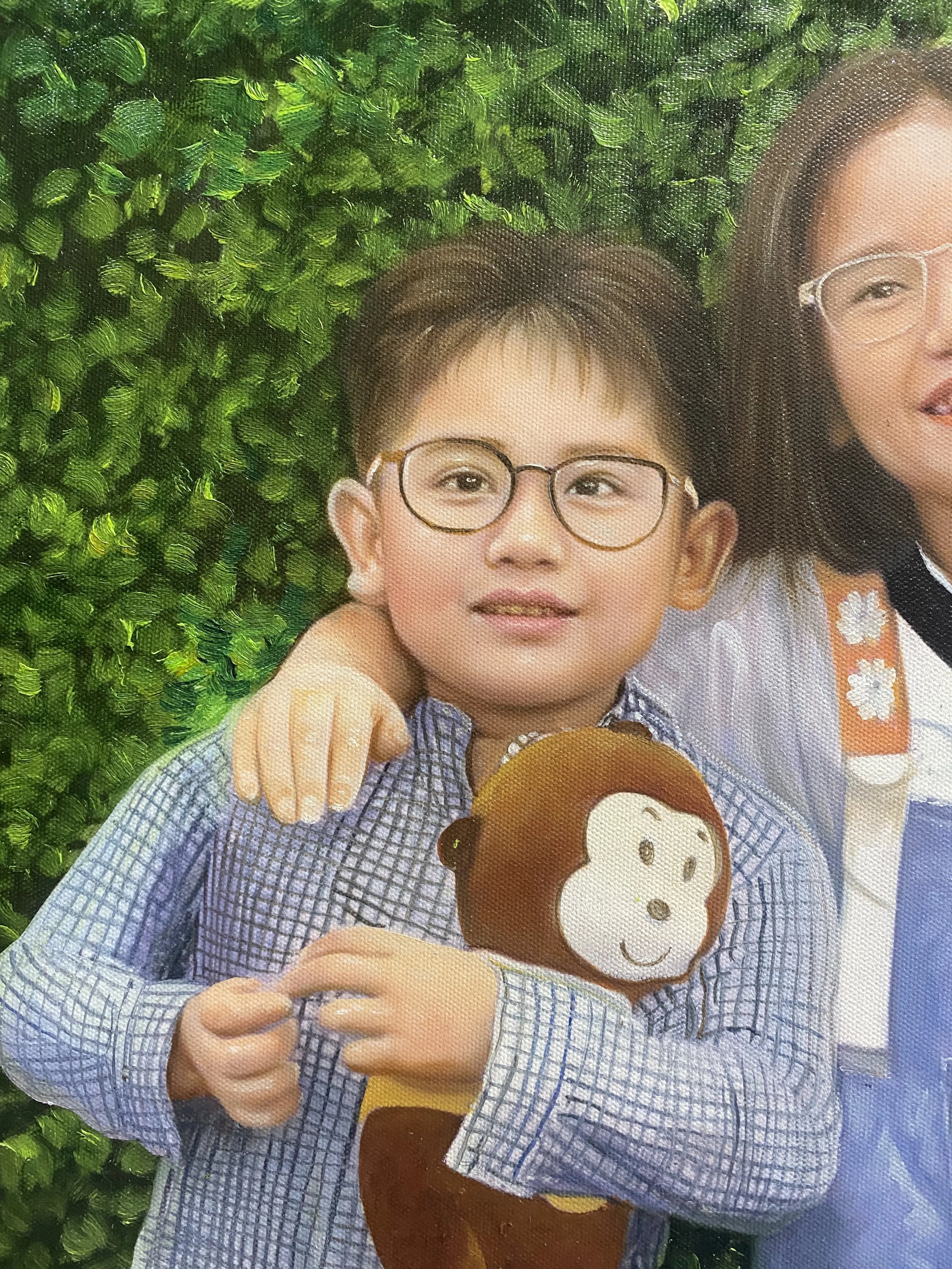 Custom Kid Portrait from Photo