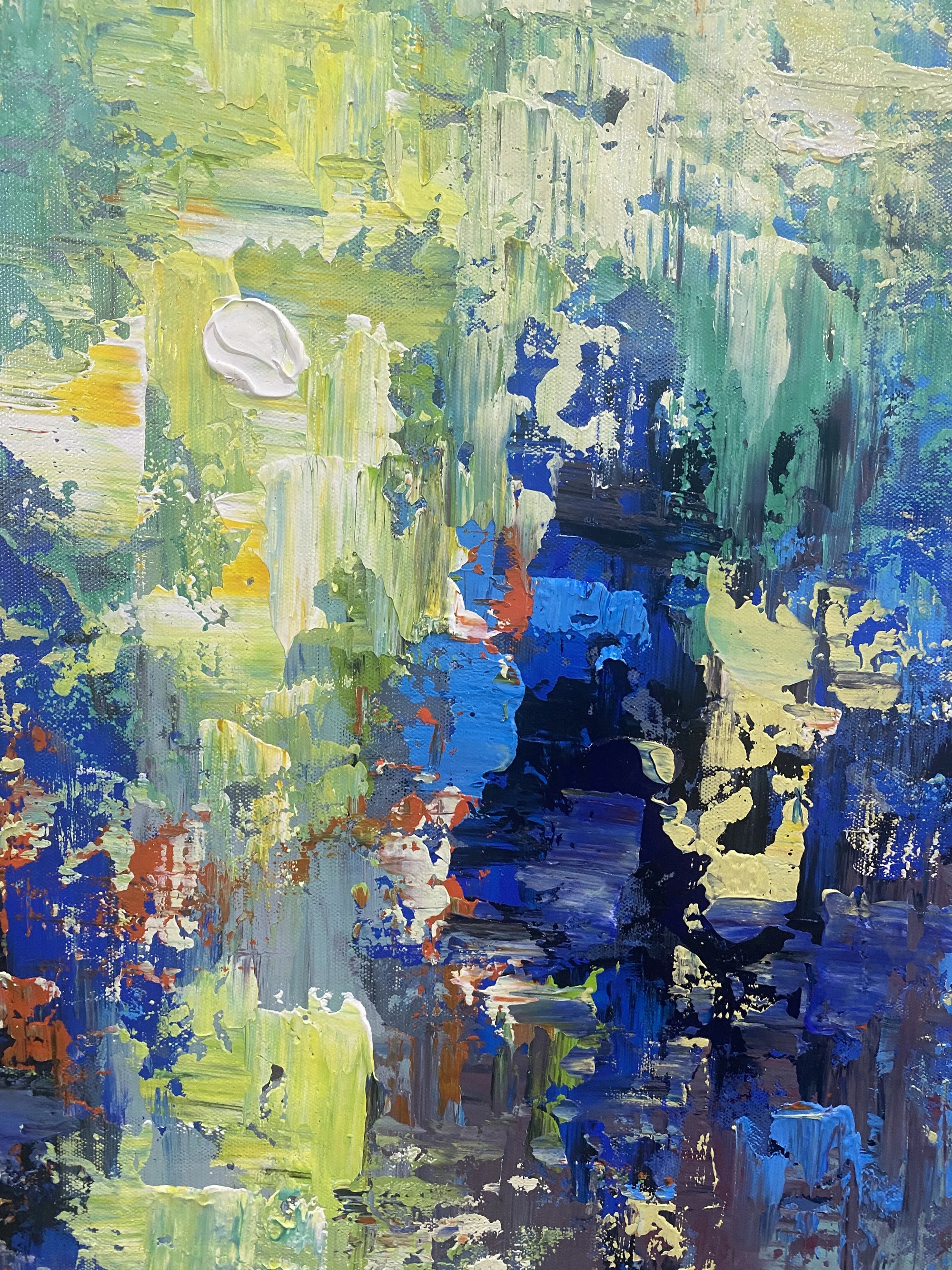 Abstract Colorful 3d Texture Wall Art