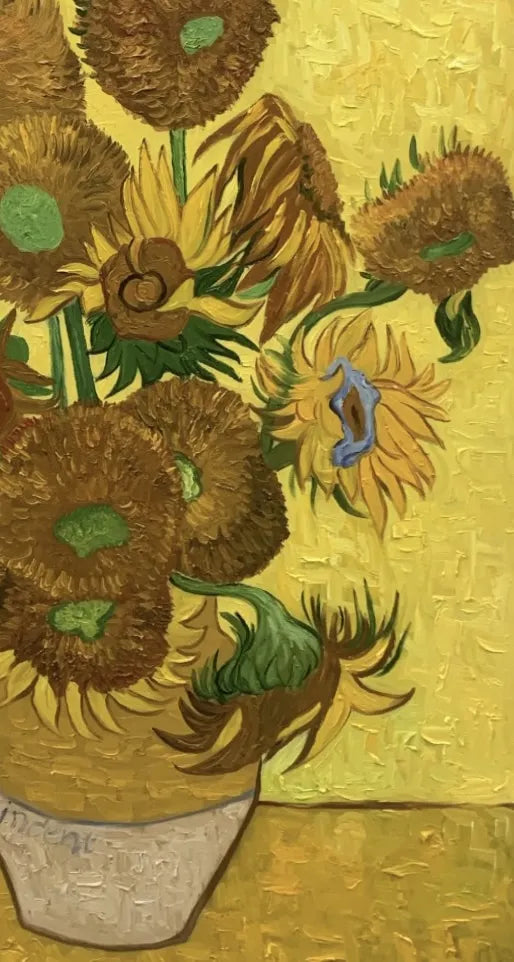 Sunflower by Van Gogh Reproduce on Canvas