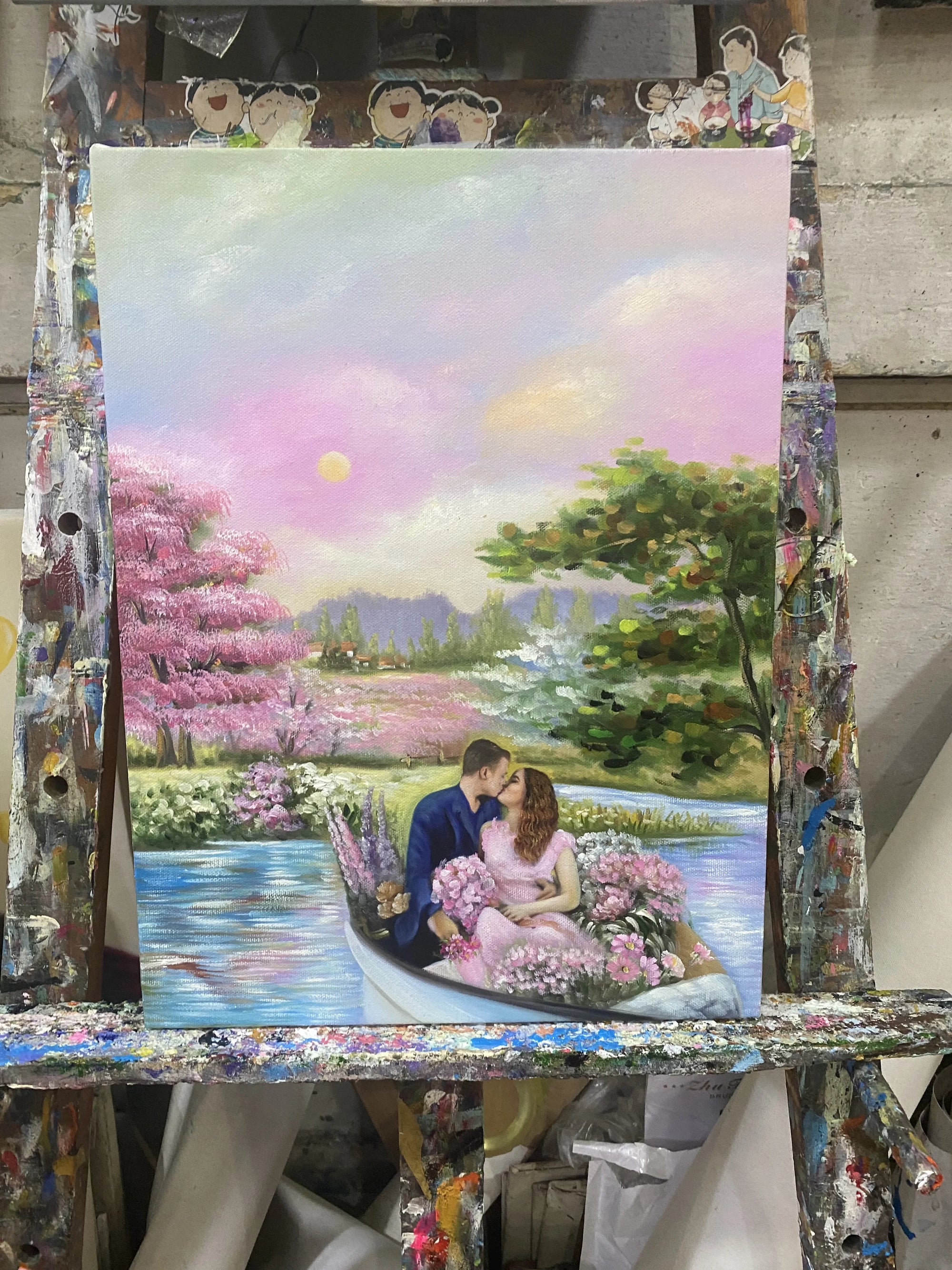 Custom Painting from Your Photo Collage