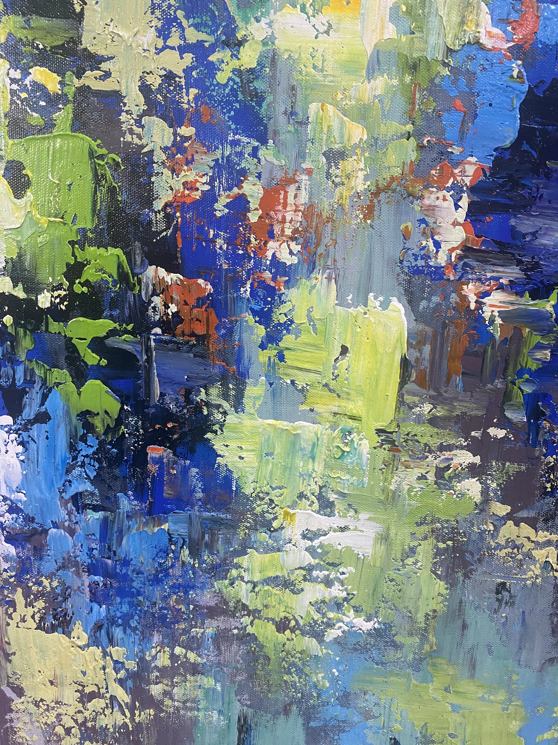 Abstract Colorful 3d Texture Wall Art