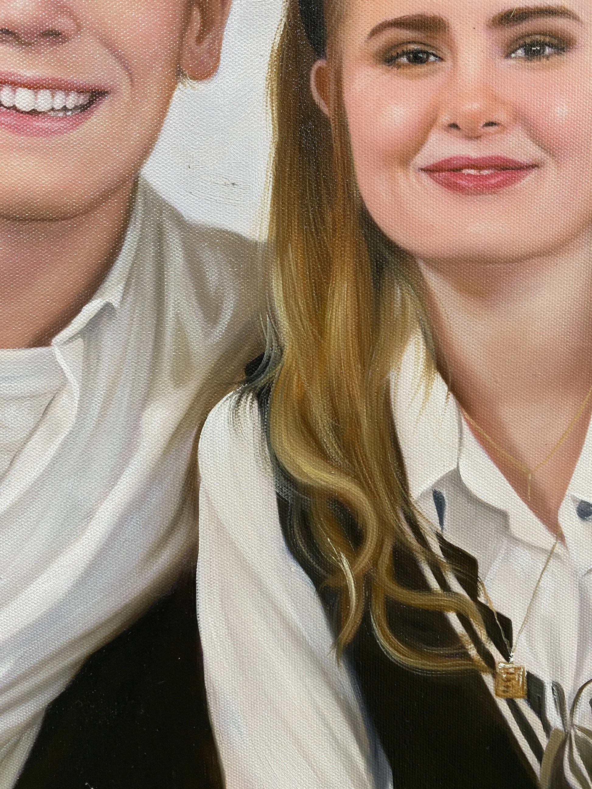 Custom Lovely Couple Painting from Photo