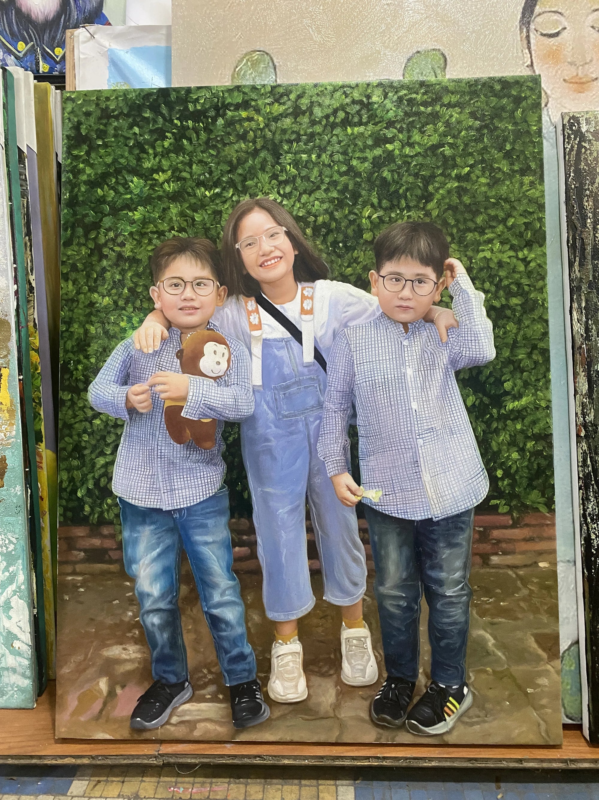 Custom Kid Portrait from Photo