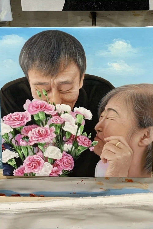 Anniversary Portrait from Photo