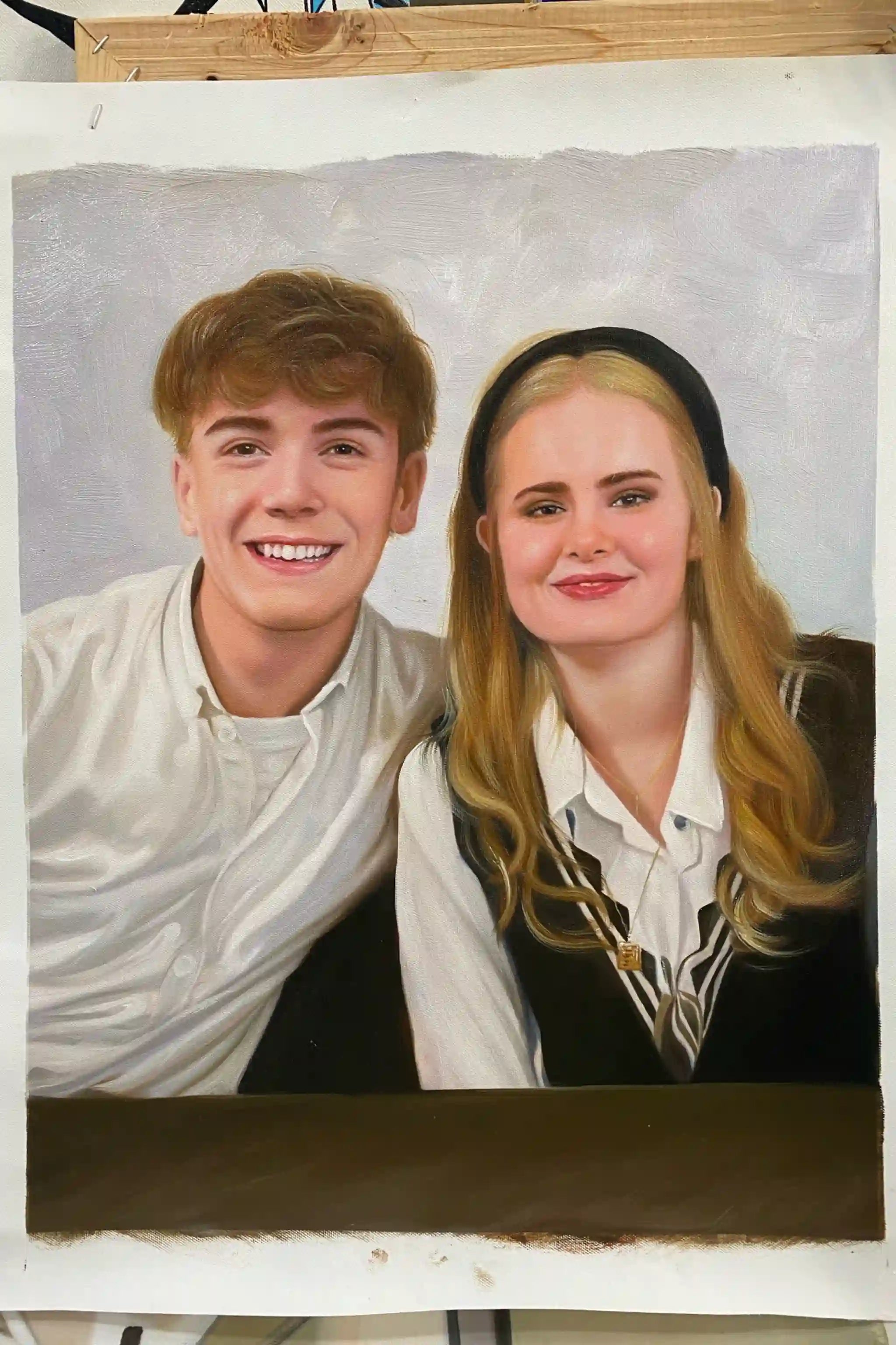 Couple Portrait from Photo
