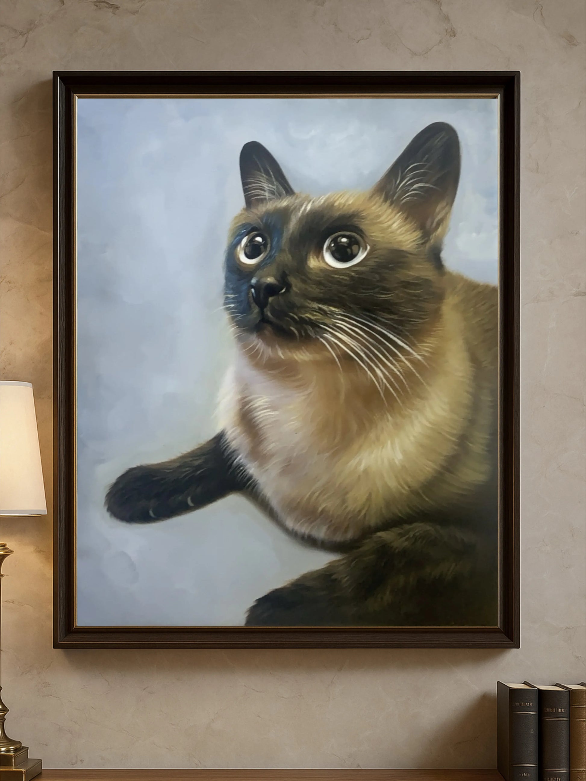 Custom Pet Portrait From Photo