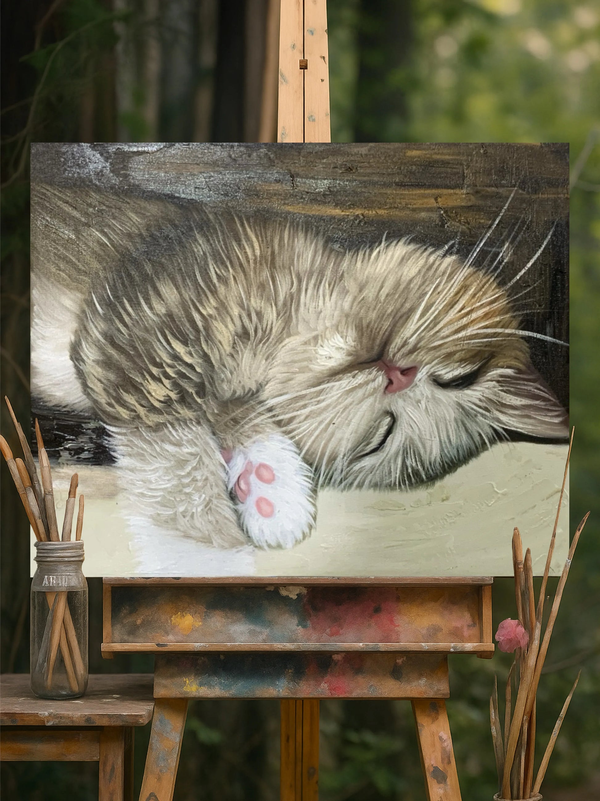 Custom Pet Portrait From Photo