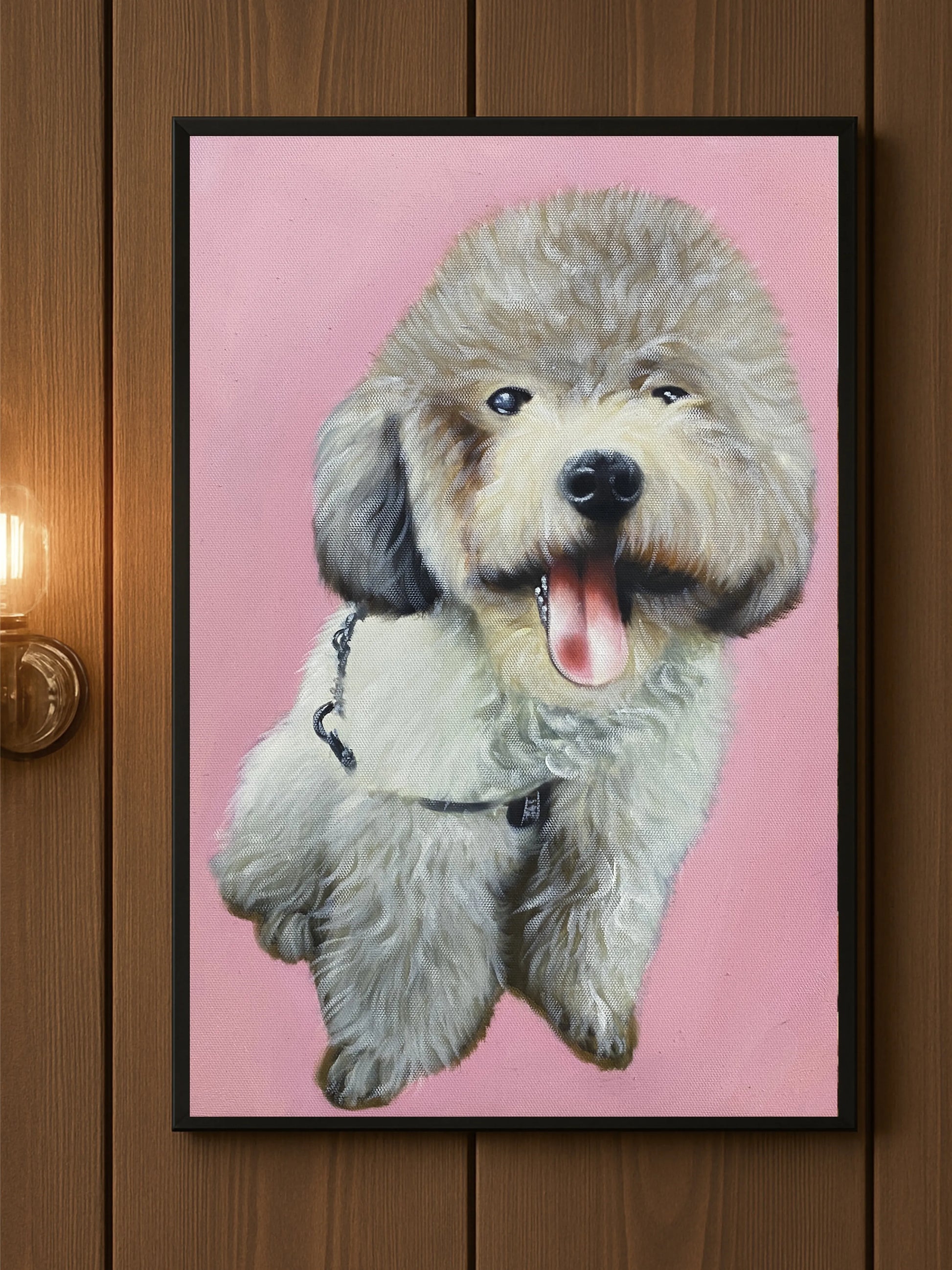 Custom Personalized Pet Portrait Painting