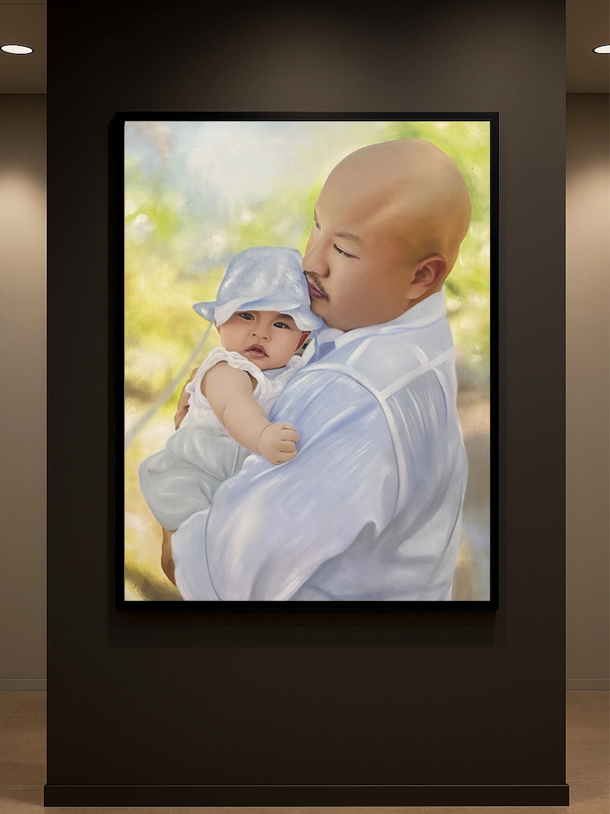 Custom Oil Painting Portrait on Canvas