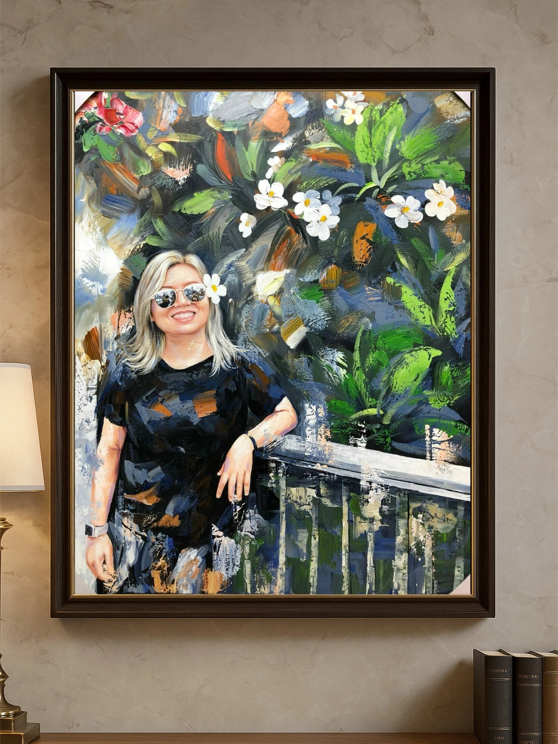 Custom Oil Painting Portrait on Canvas