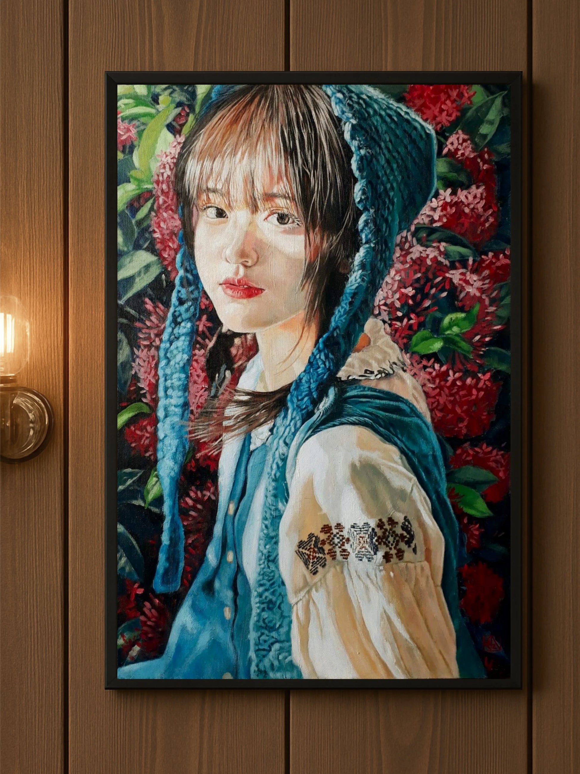 Custom Portrait from Photo on Canvas
