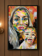 Custom Oil Painting Portrait on Canvas