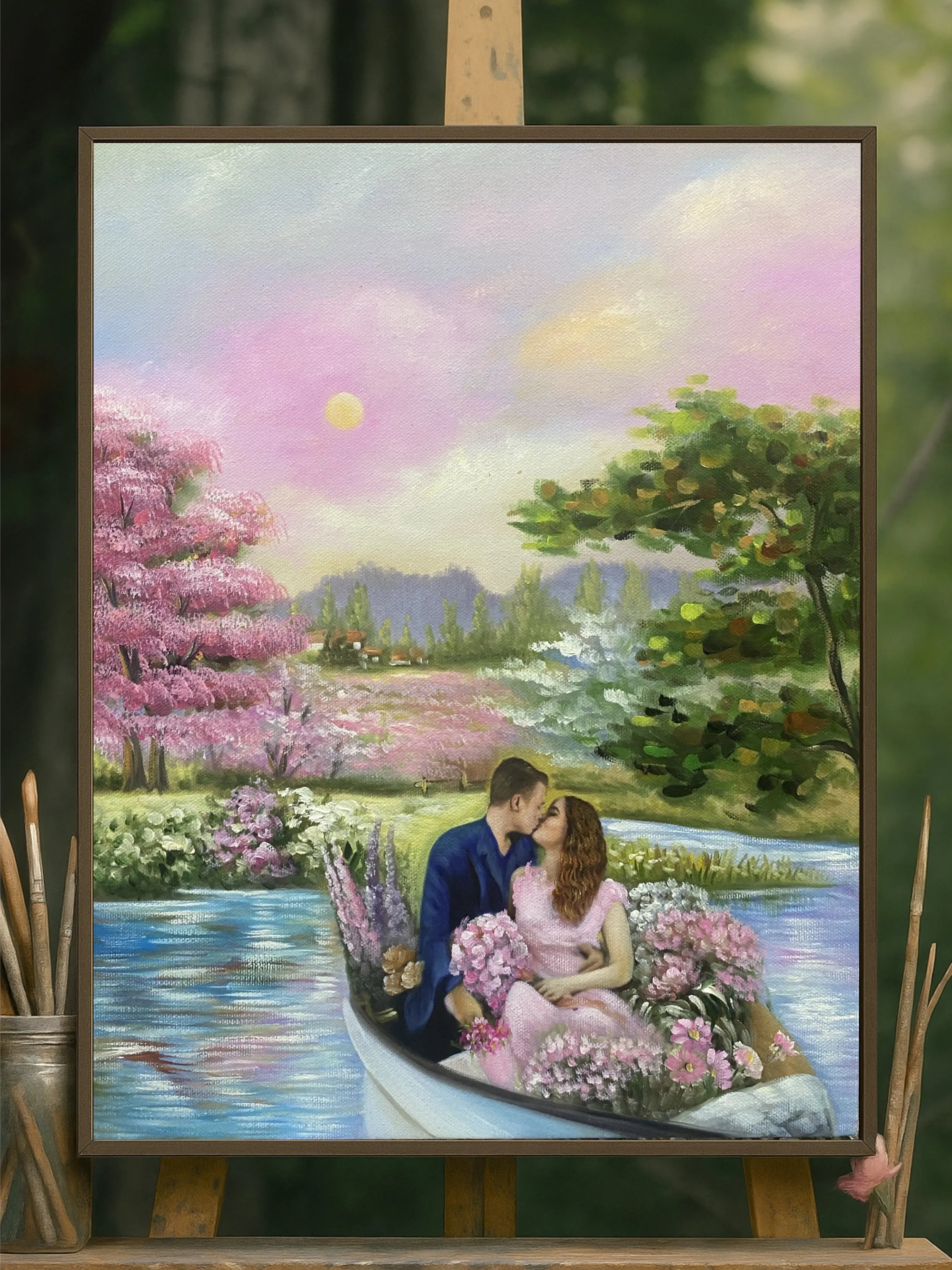 Custom Painting from Your Photo Collage