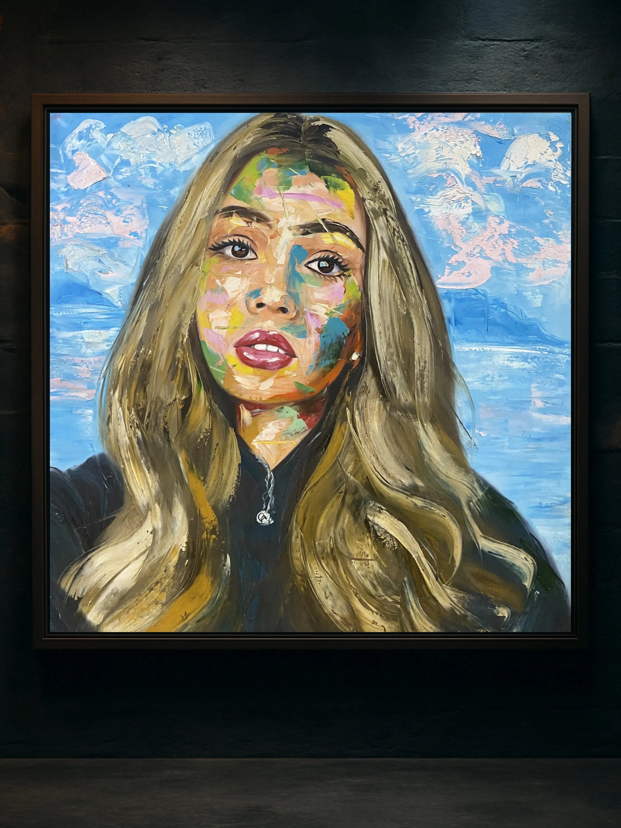 Custom Portrait Abstract Style Oil Painting