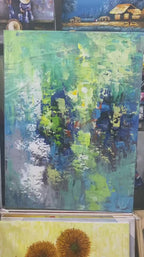 Abstract Colorful 3d Texture Wall Art