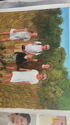 Custom Family Portrait from Photo Acrylic