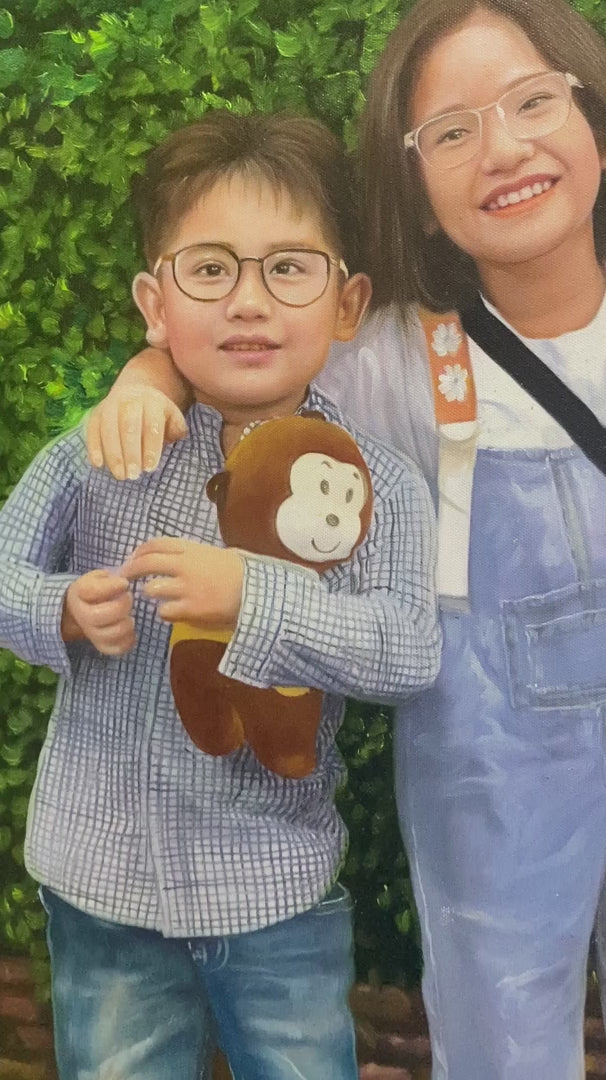 Custom Kid Portrait from Photo