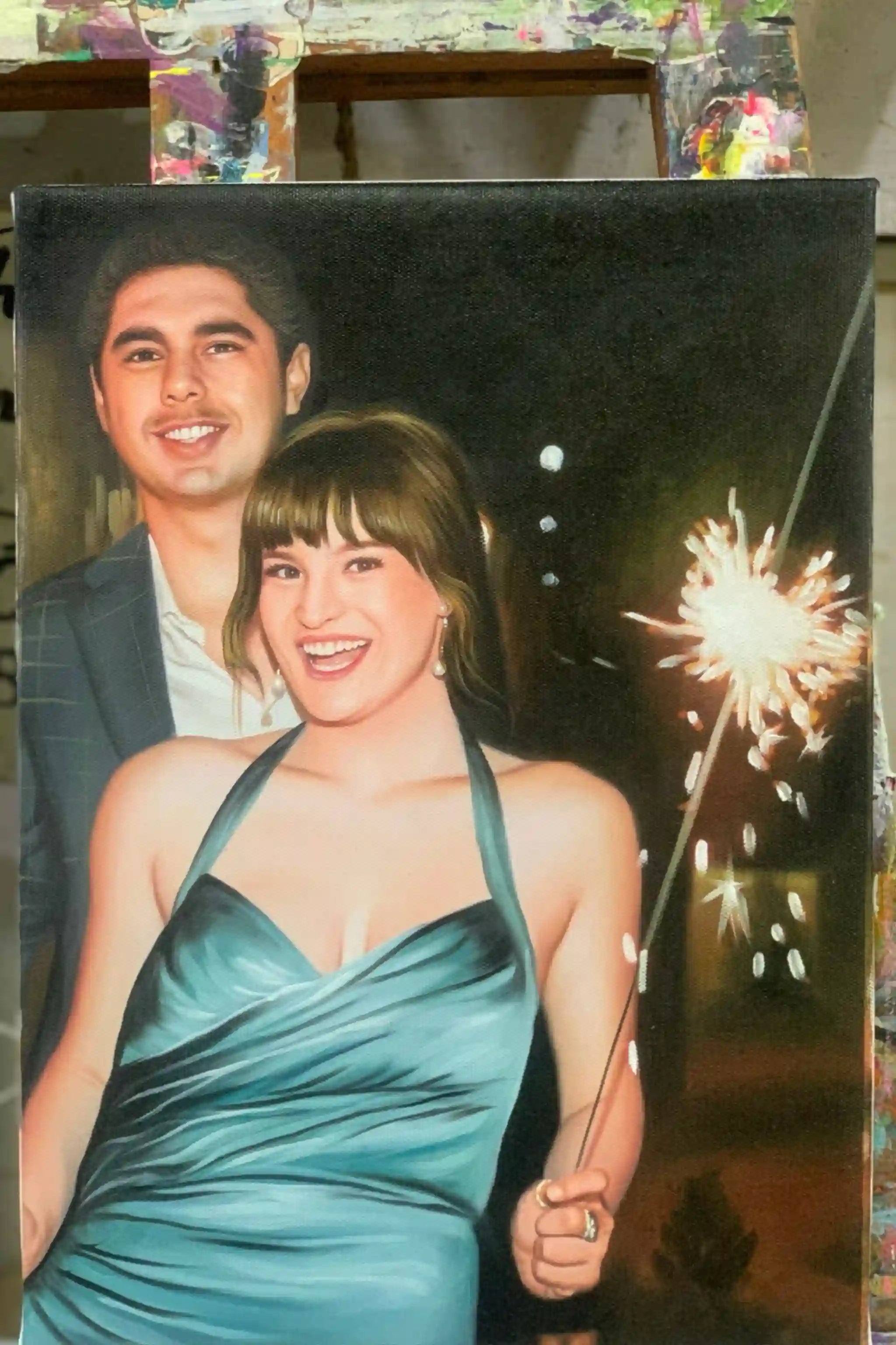 Couple Portrait from Photo